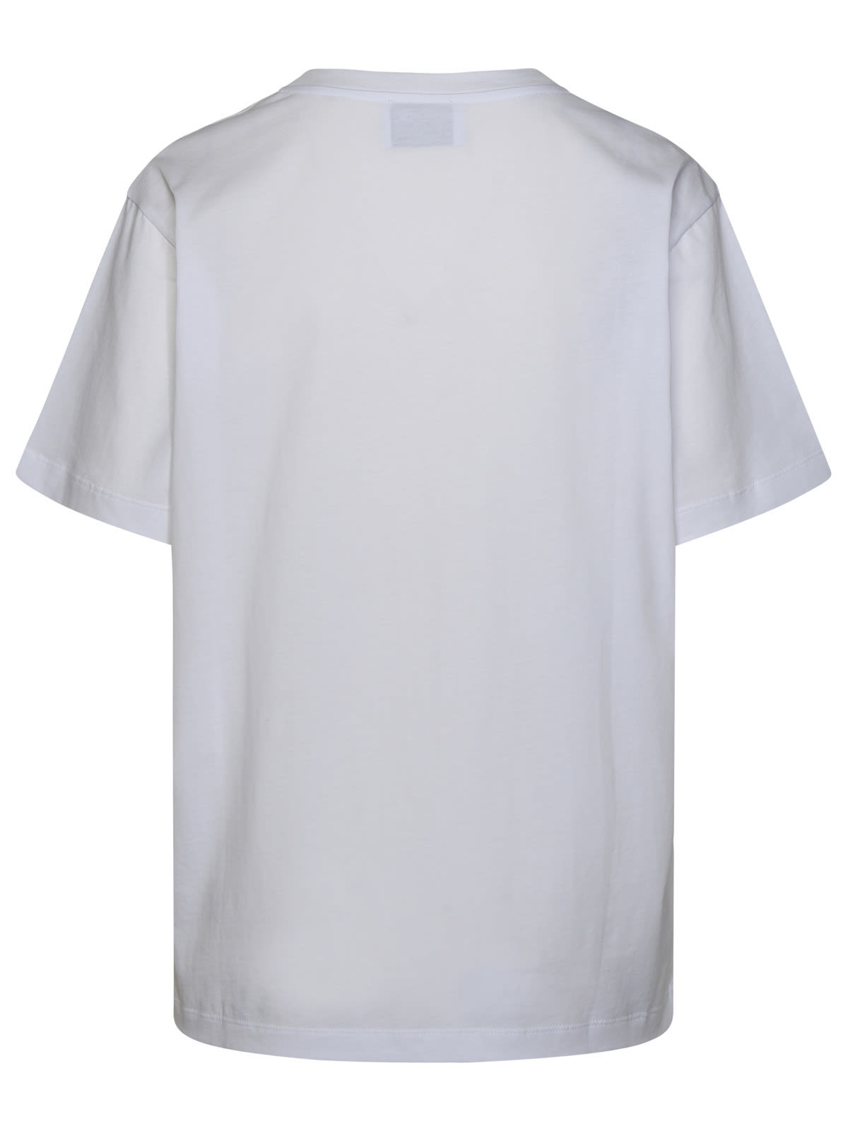 Shop M05ch1n0 Jeans White Cotton T-shirt