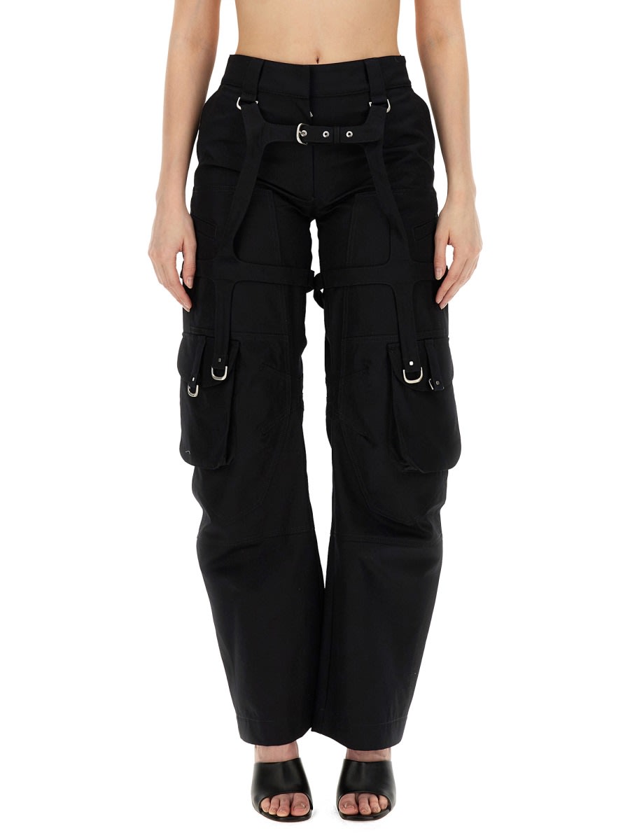 Shop Off-white Cargo Pants In Black