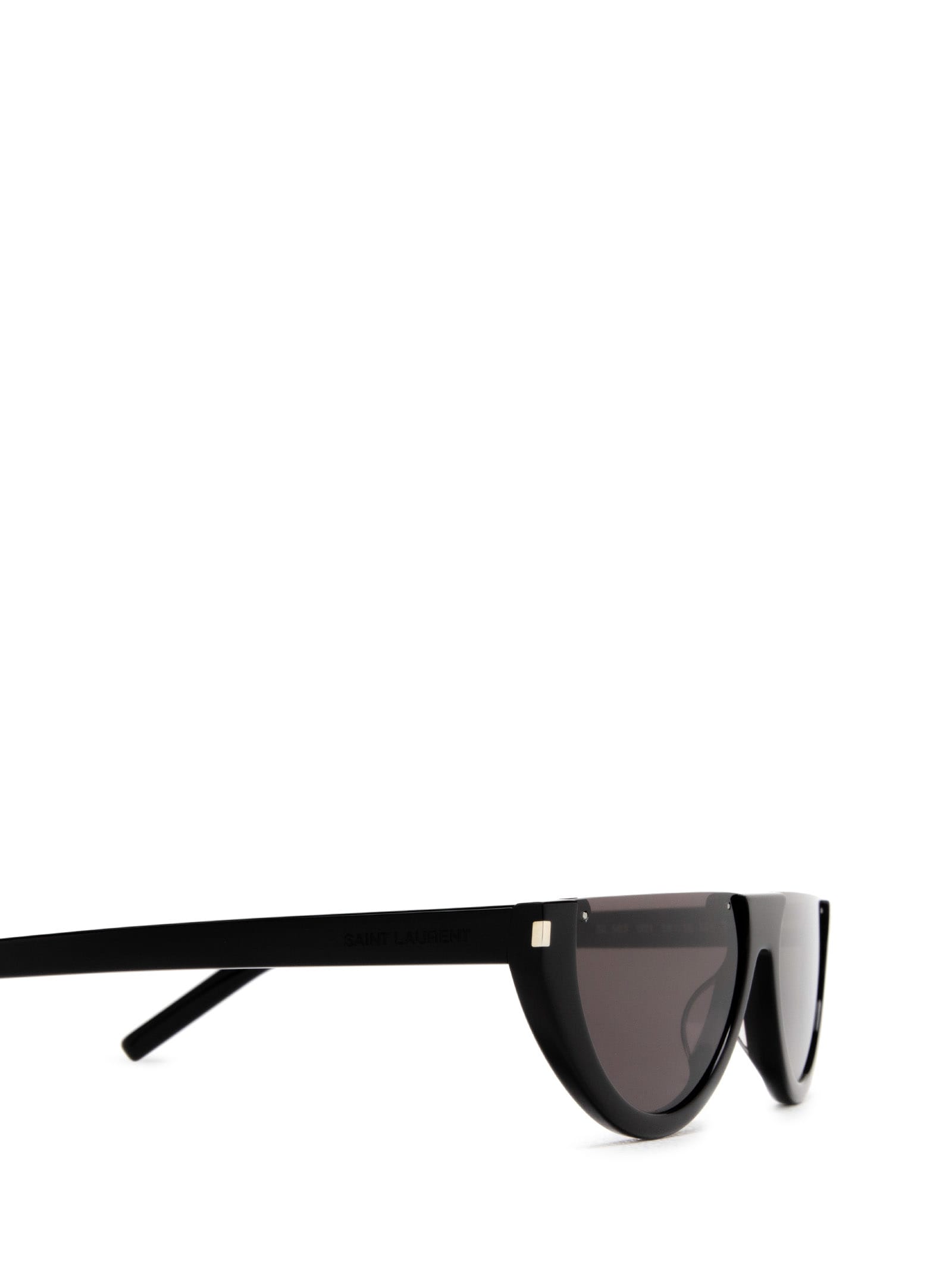 Shop Saint Laurent Sl 563 Black Sunglasses