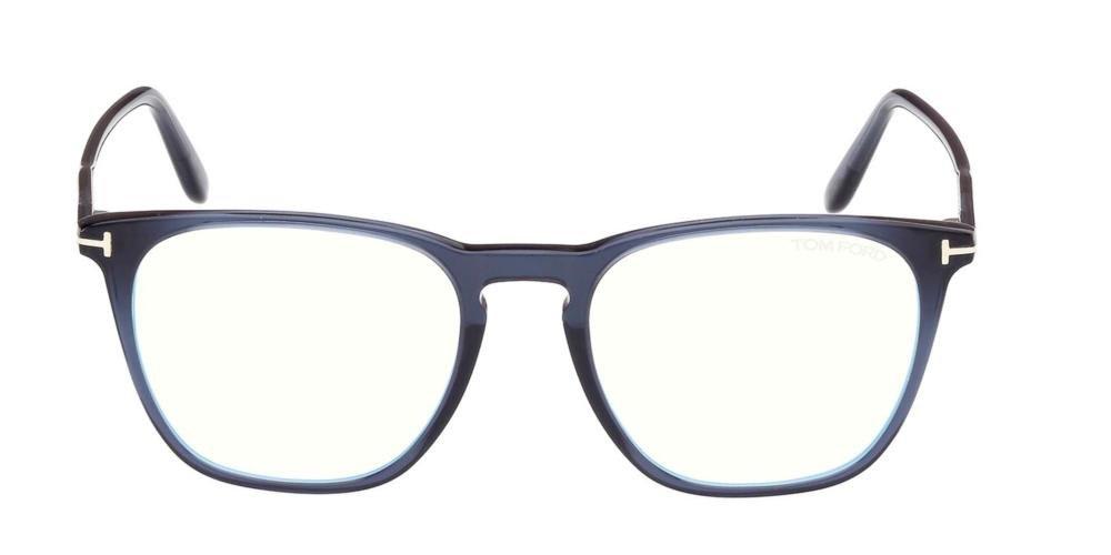 Tom Ford Square Frame Glasses Glasses In Gray