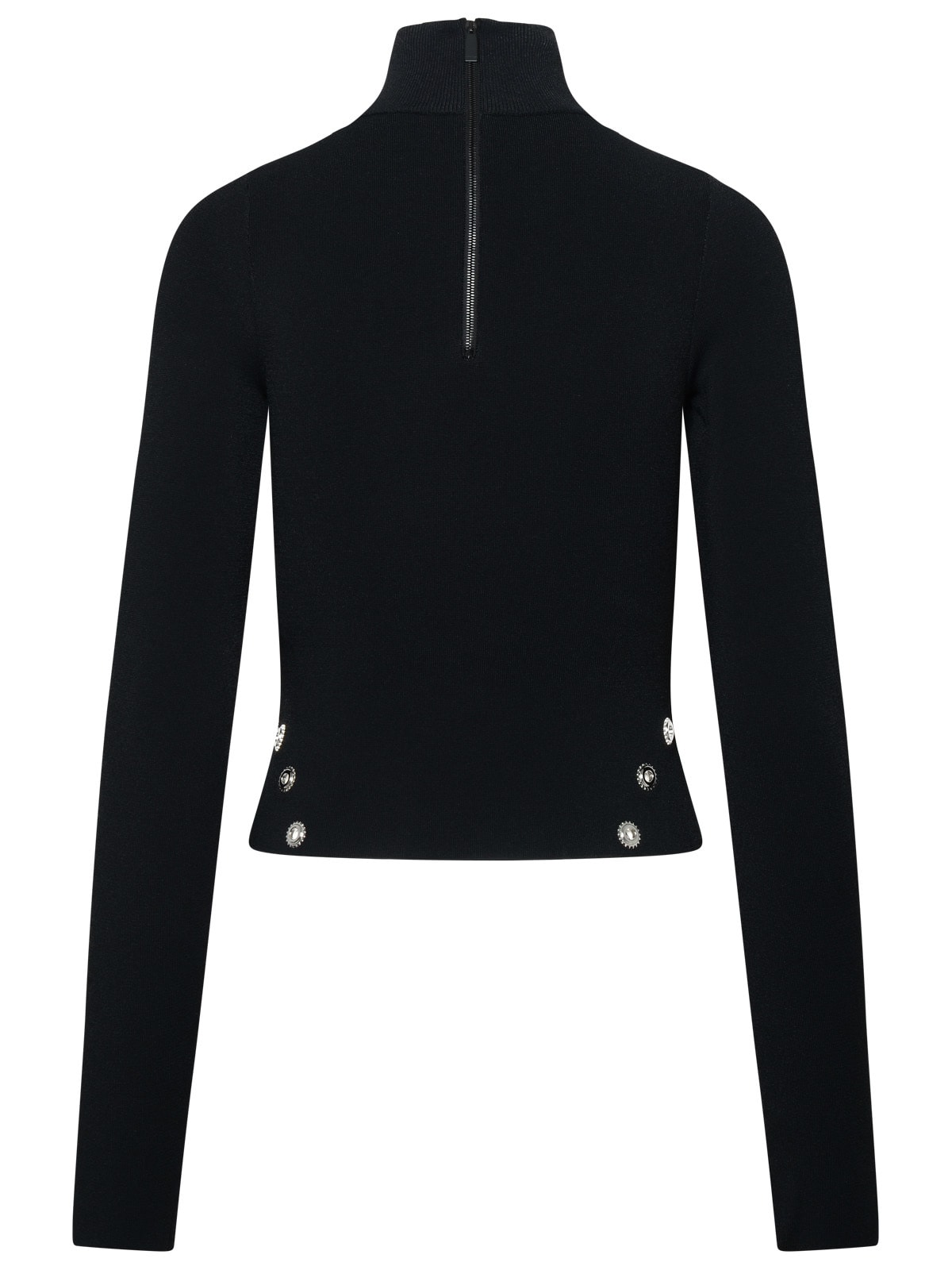 Shop Off-white Black Viscose Blend Sweater