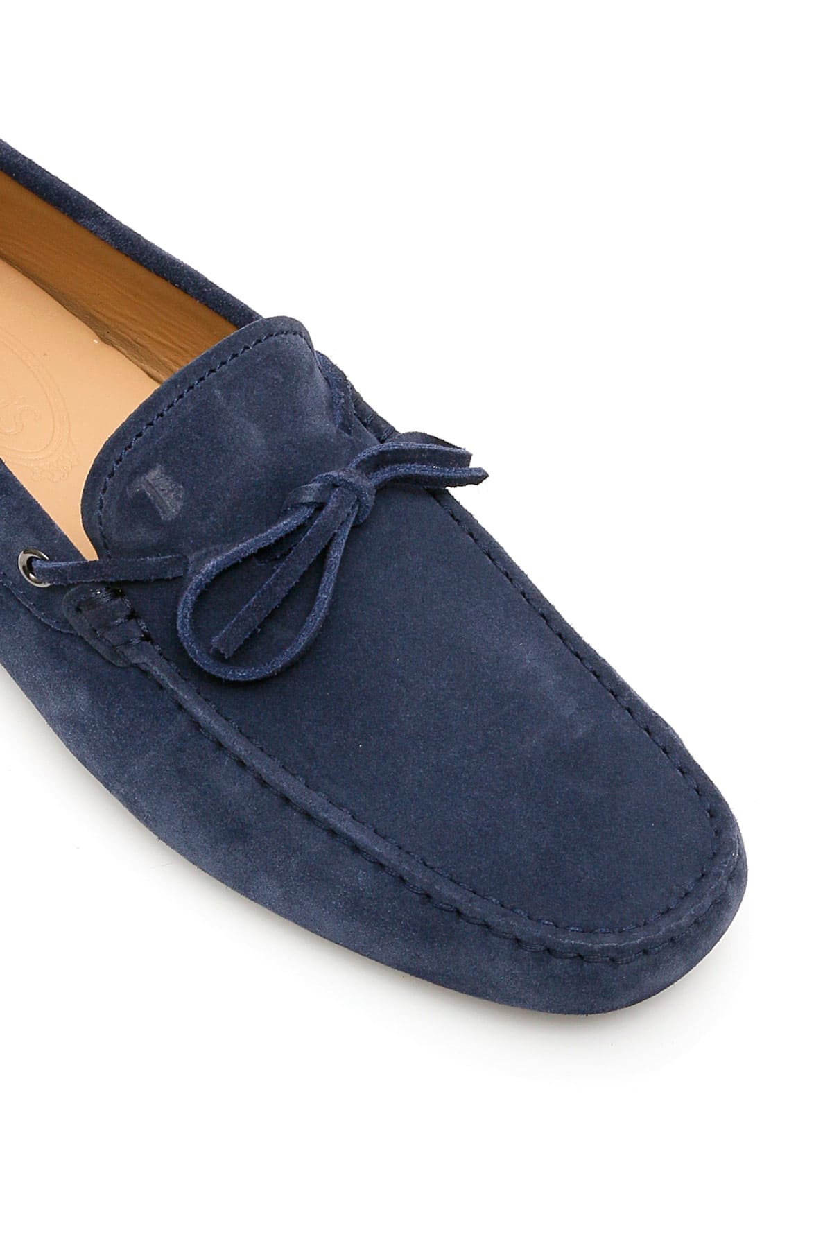 Tod's Gommino Loafers With Laces In Blue