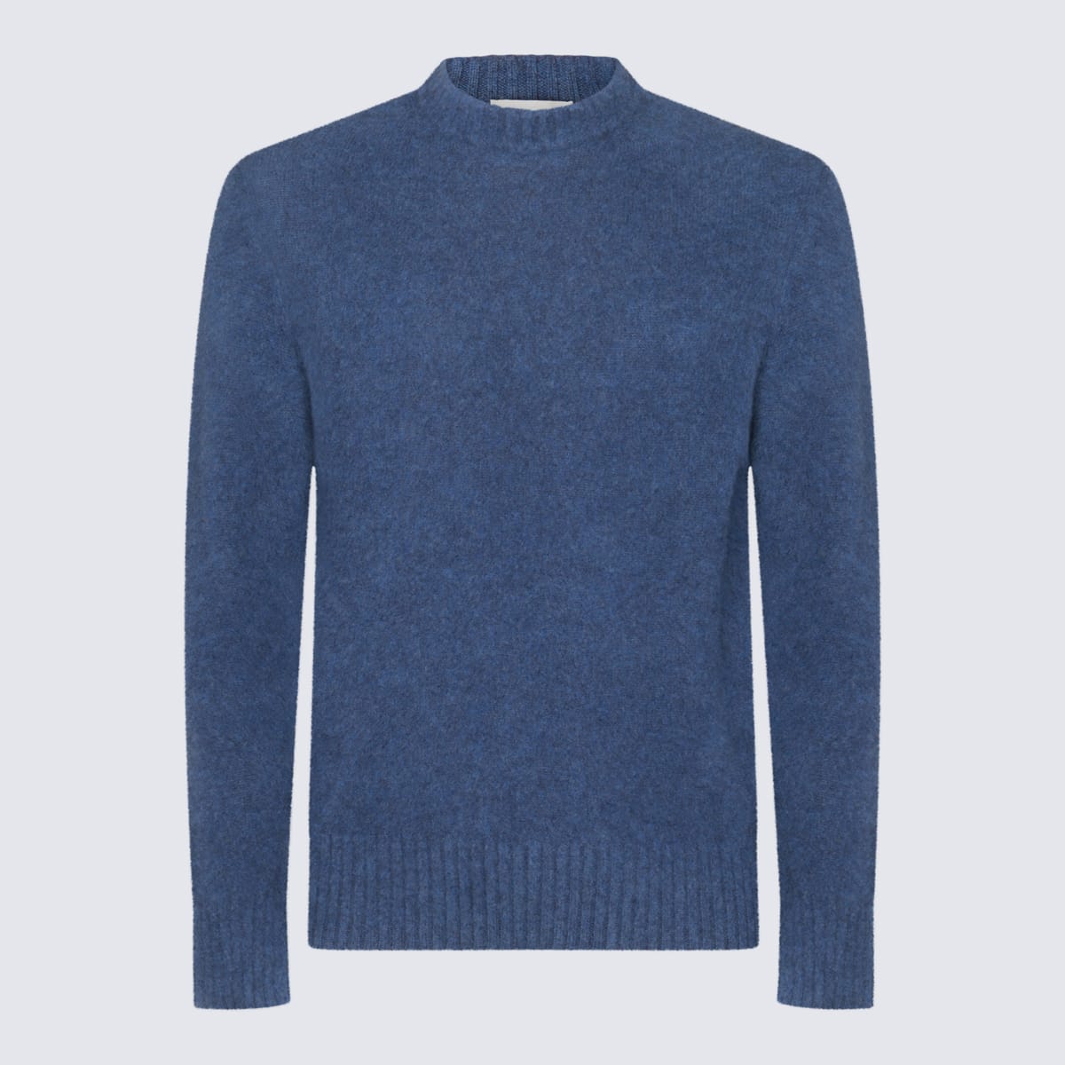 Blue Wool Knitwear