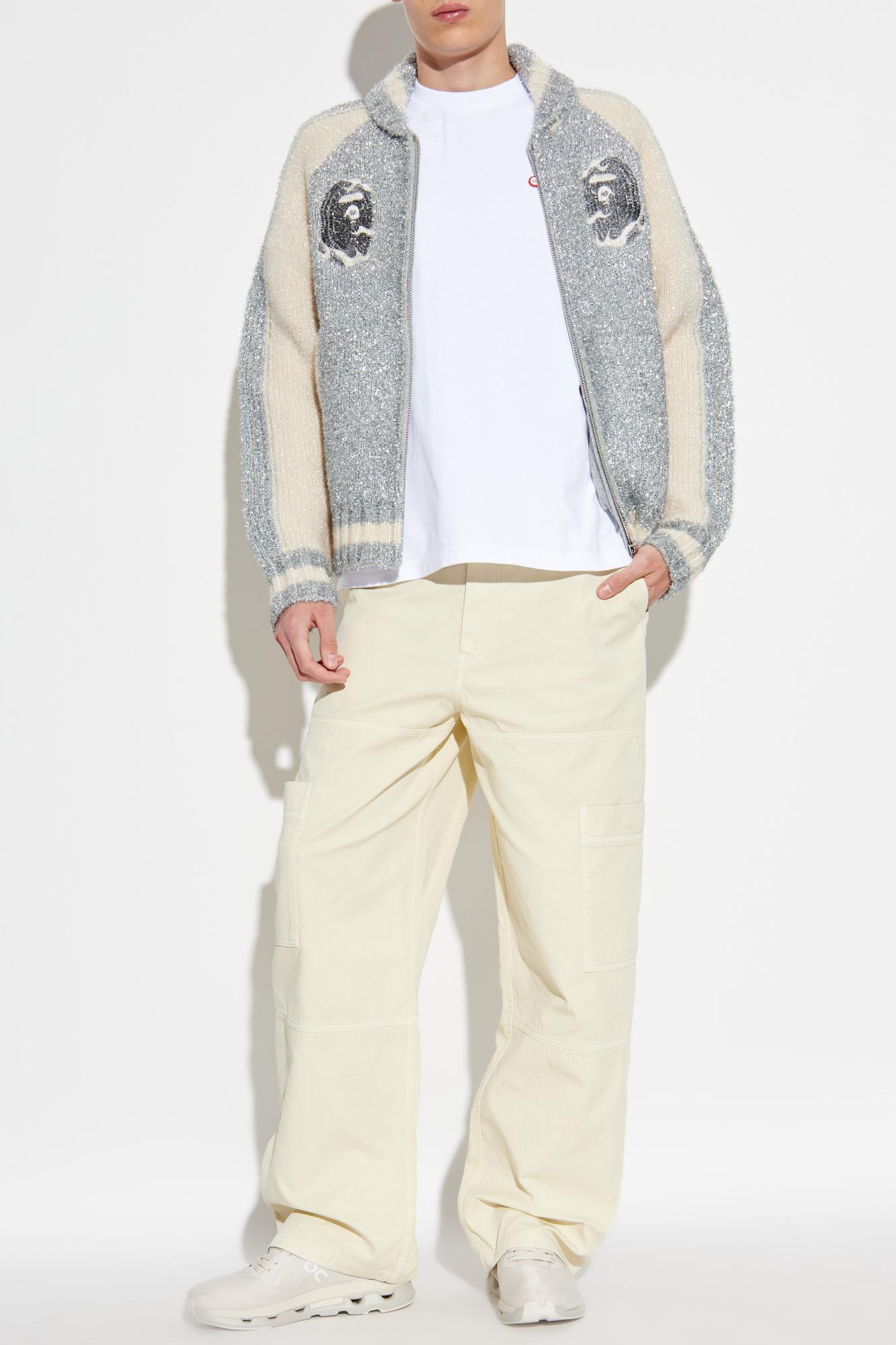 Casablanca Montagne Sportif Oversized T-shirt In White