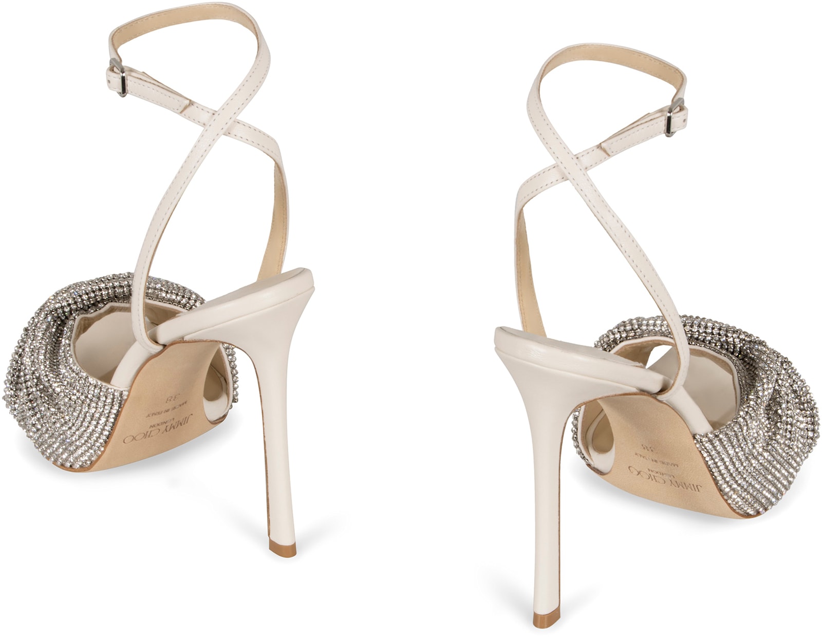 JIMMY CHOO NARIA 110 HEELED SANDALS