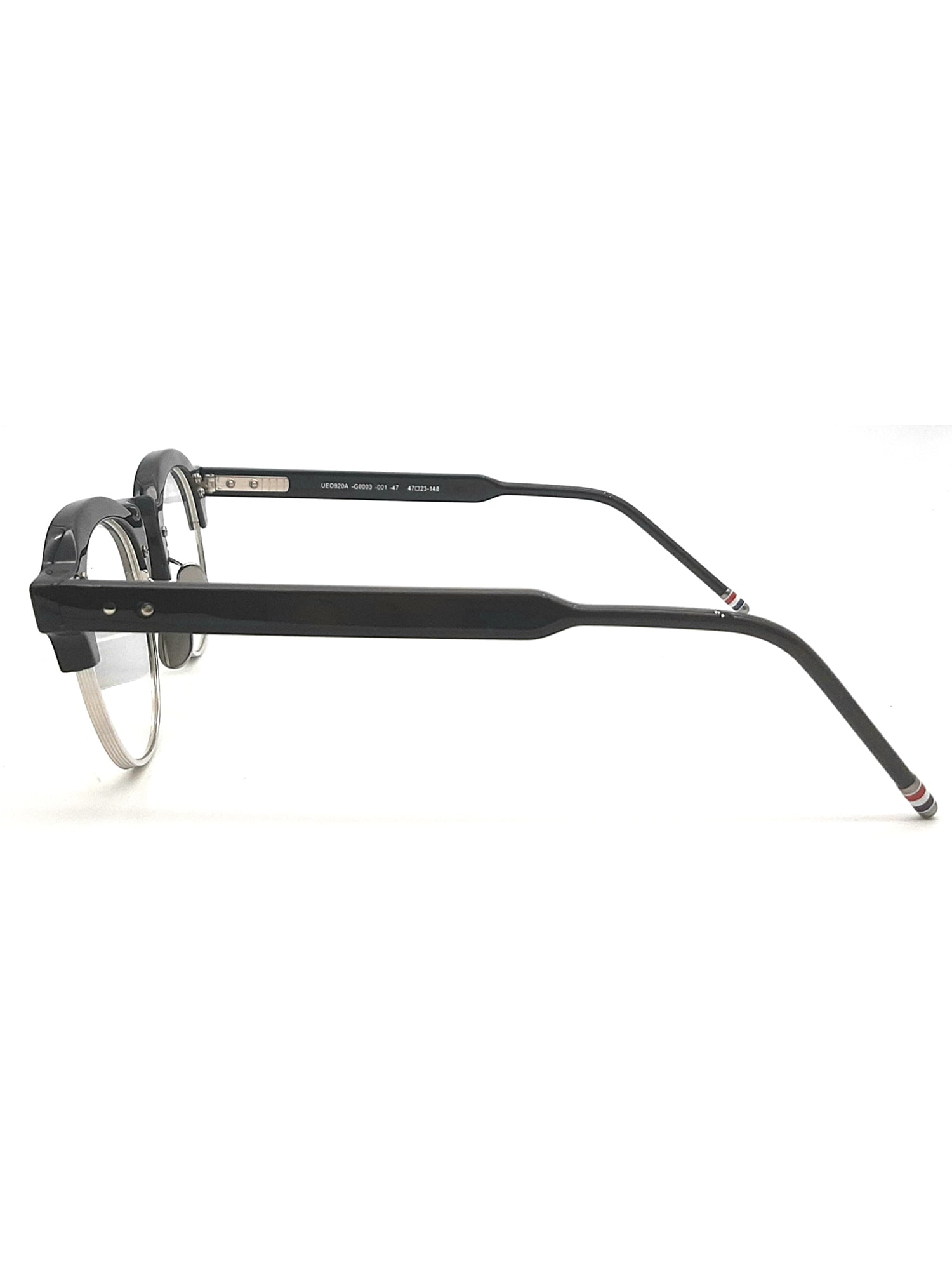 Shop Thom Browne Ueo920a/g0003 Eyewear In Black