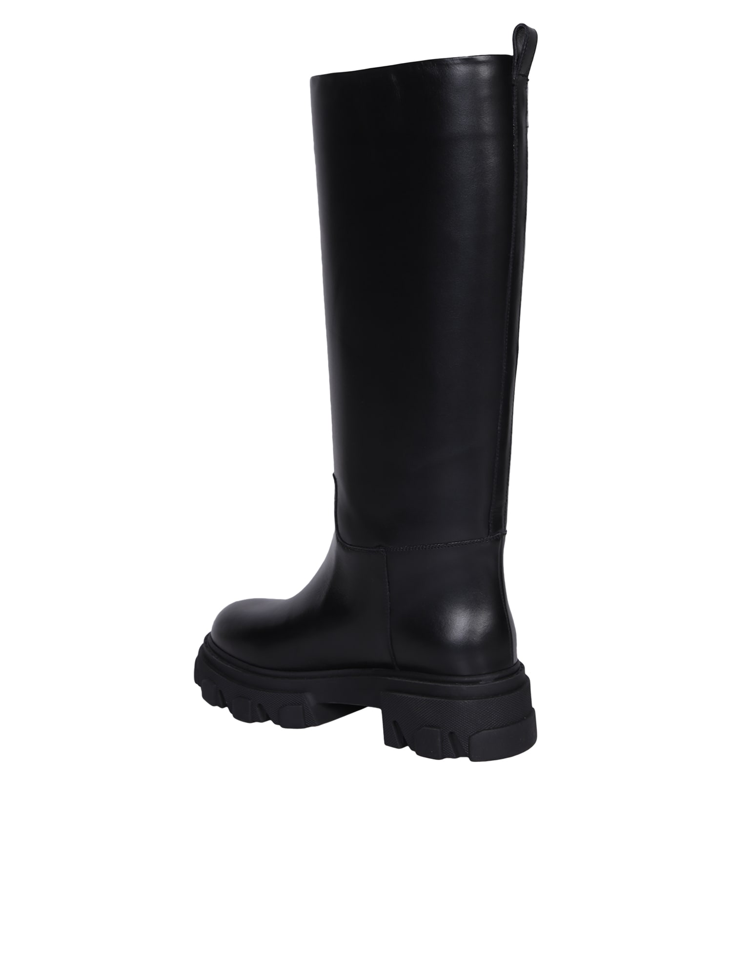 Shop Gia Borghini Pernio07 Black Boot In Green