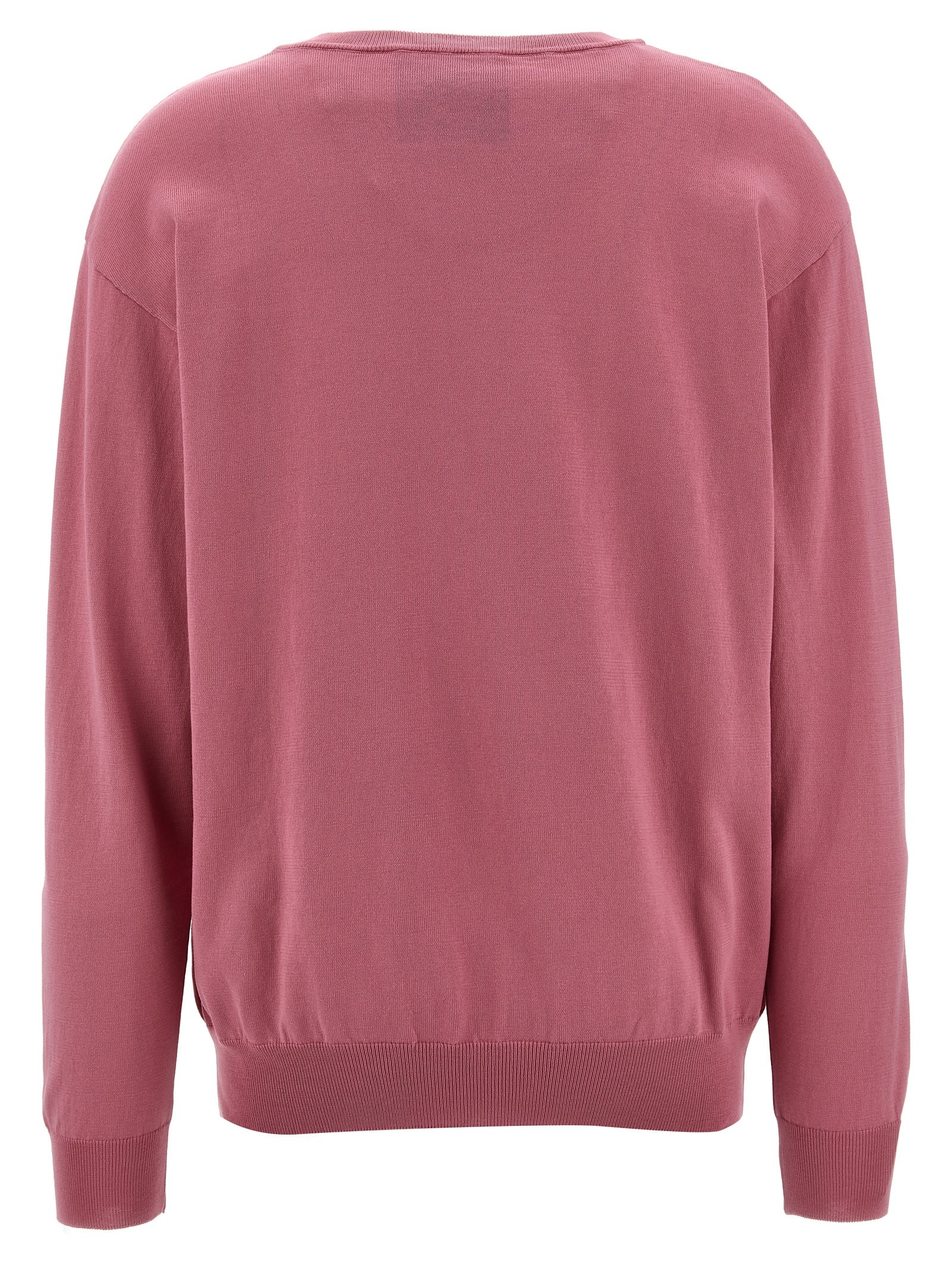 Shop Moschino Teddy Sweater In Pink