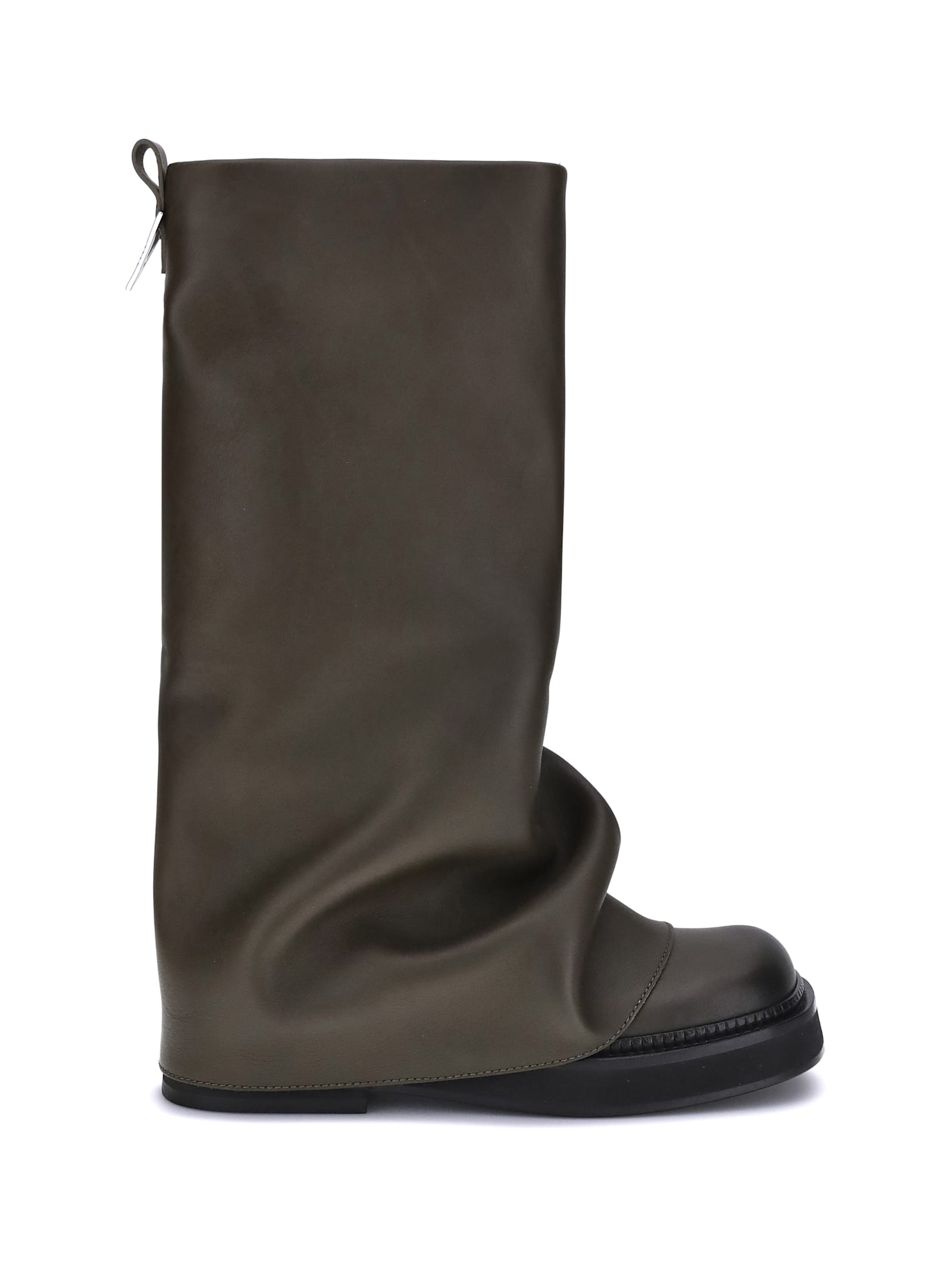 Attico Robin Boots In Gray