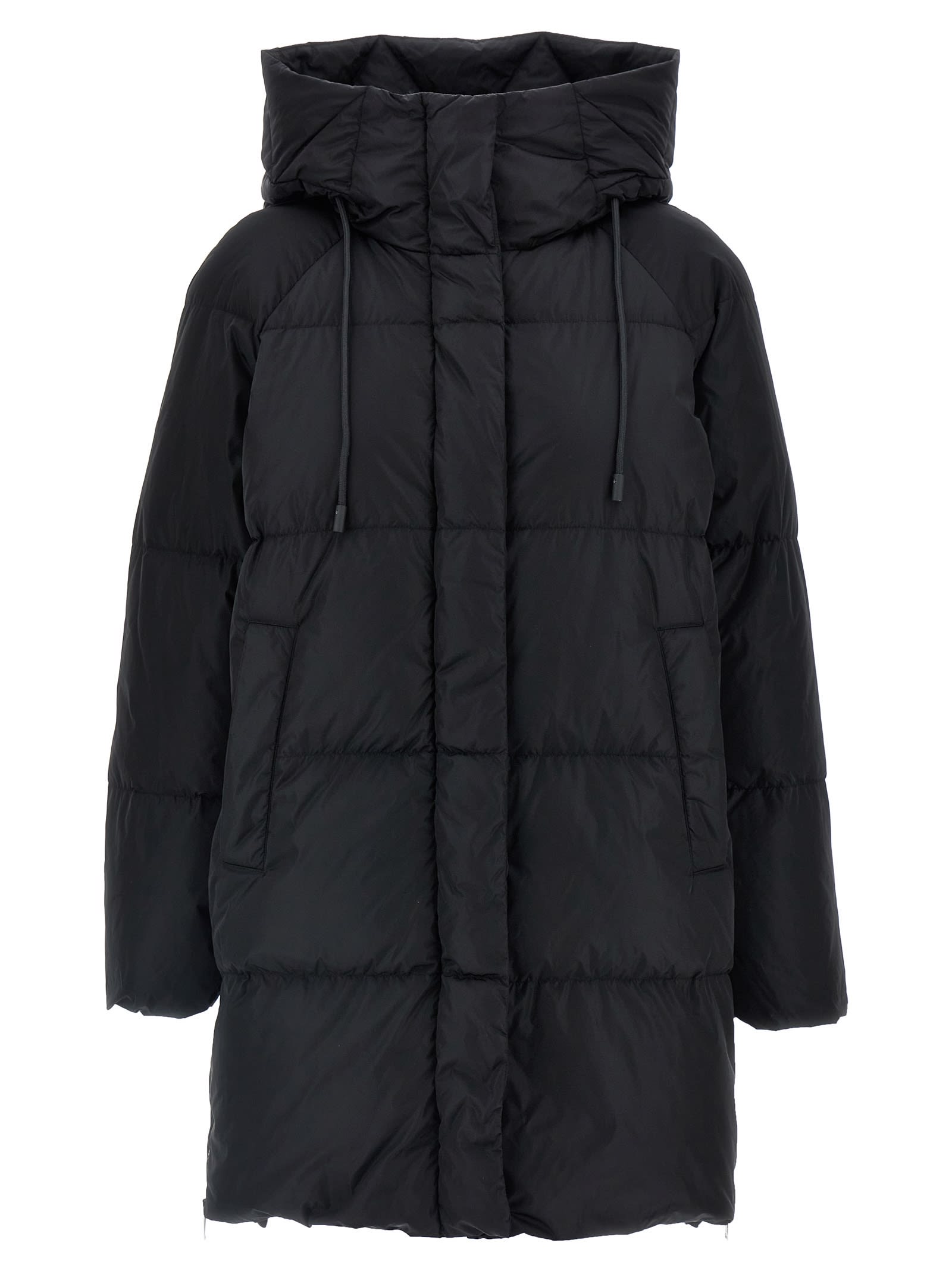 Shop Weekend Max Mara Newbembo Parka In Black