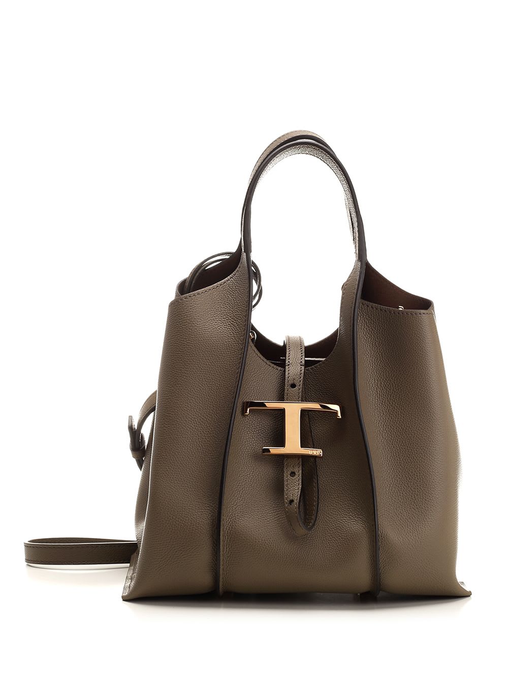 Shop Tod's T Timeless Shopping Bag In Brown