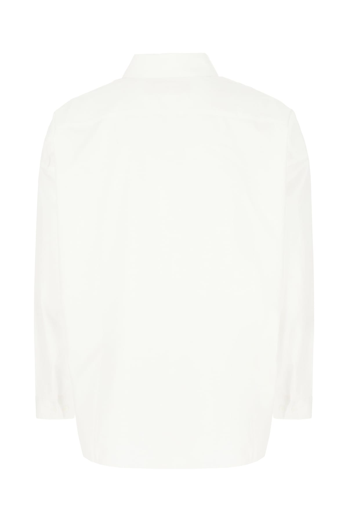 Shop Marni White Poplin Shirt