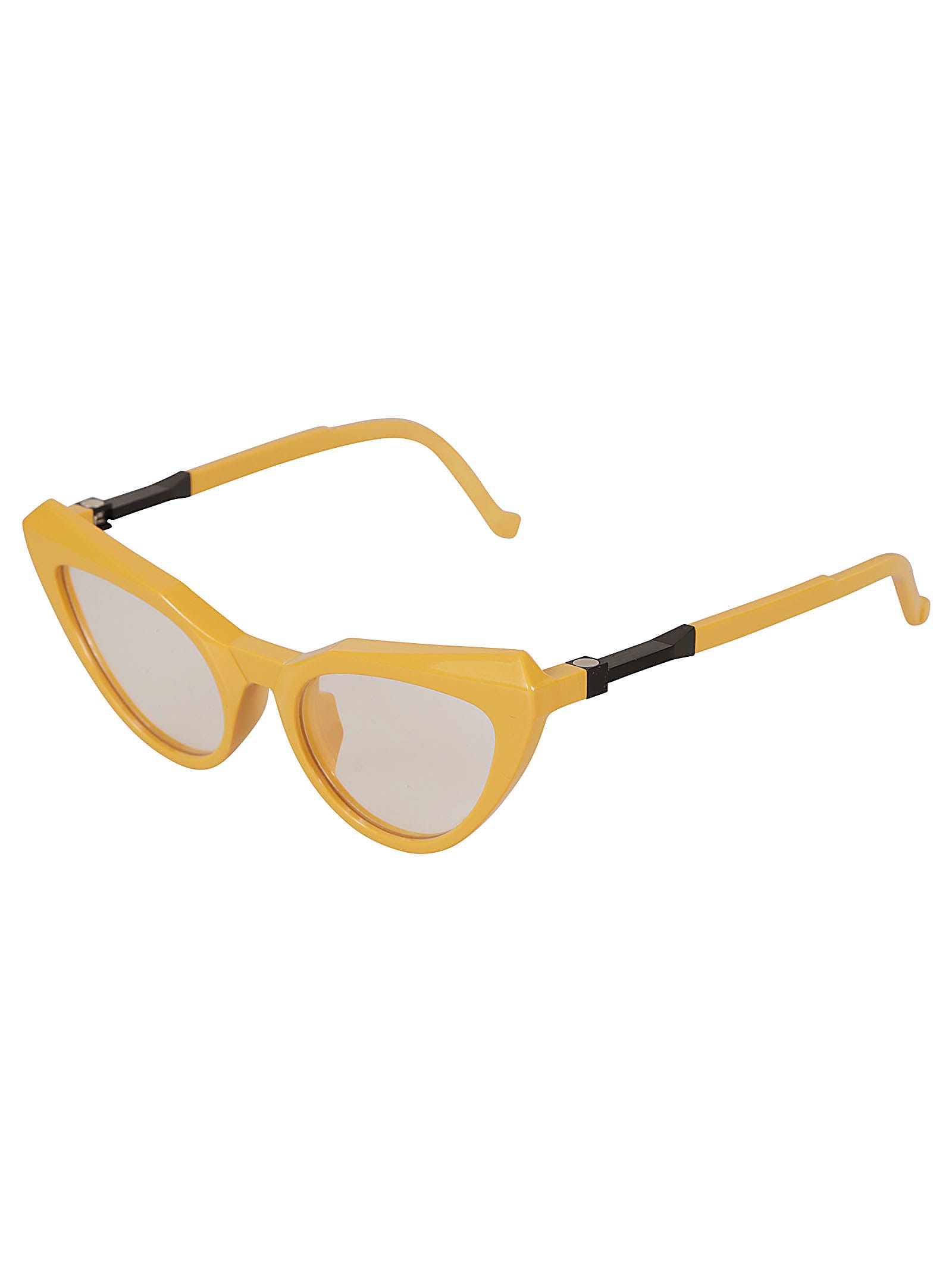 Shop Vava Cat Eye Glasses Glasses In Yellow