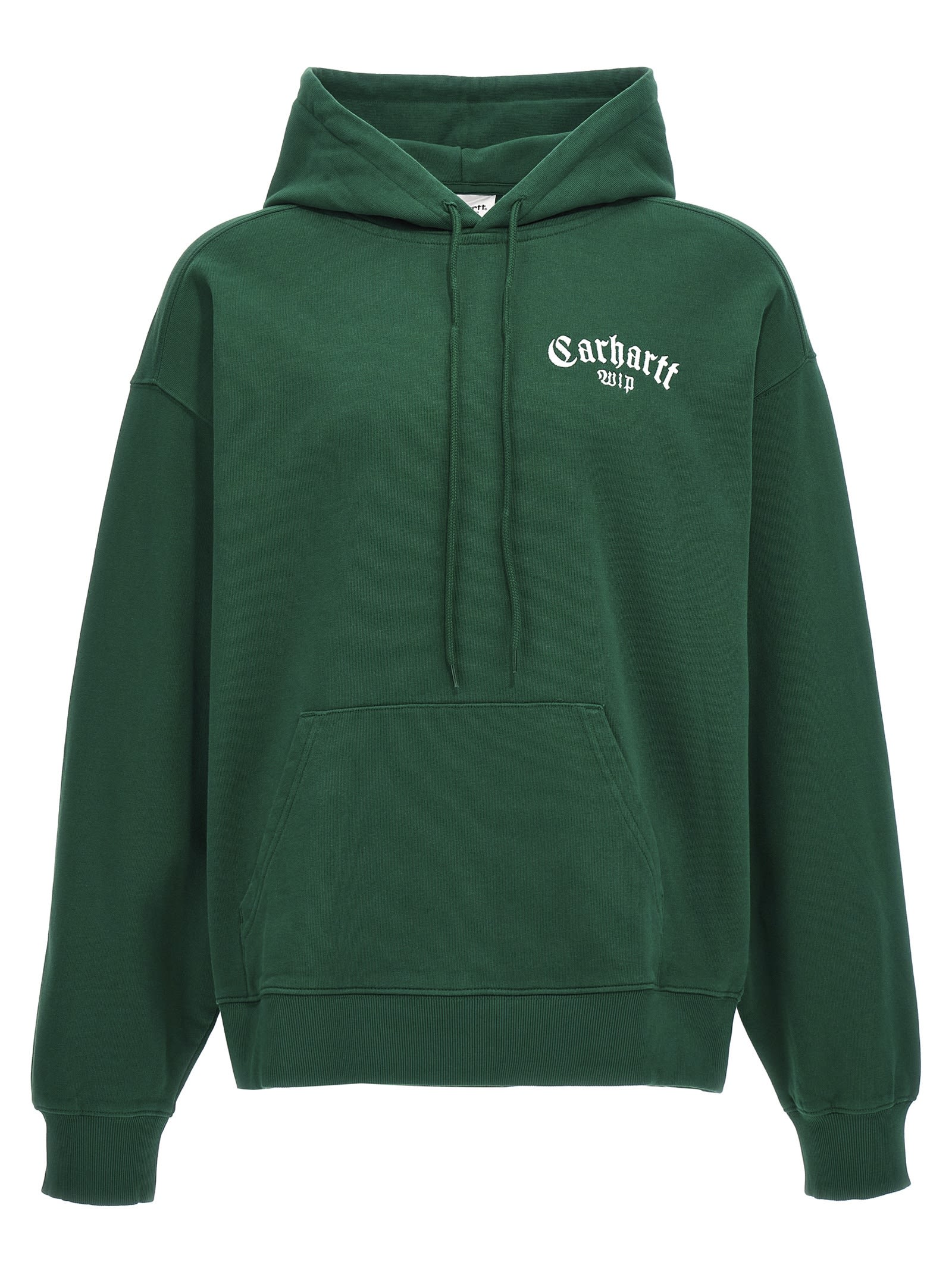 Shop Carhartt Onyx Hoodie In Green