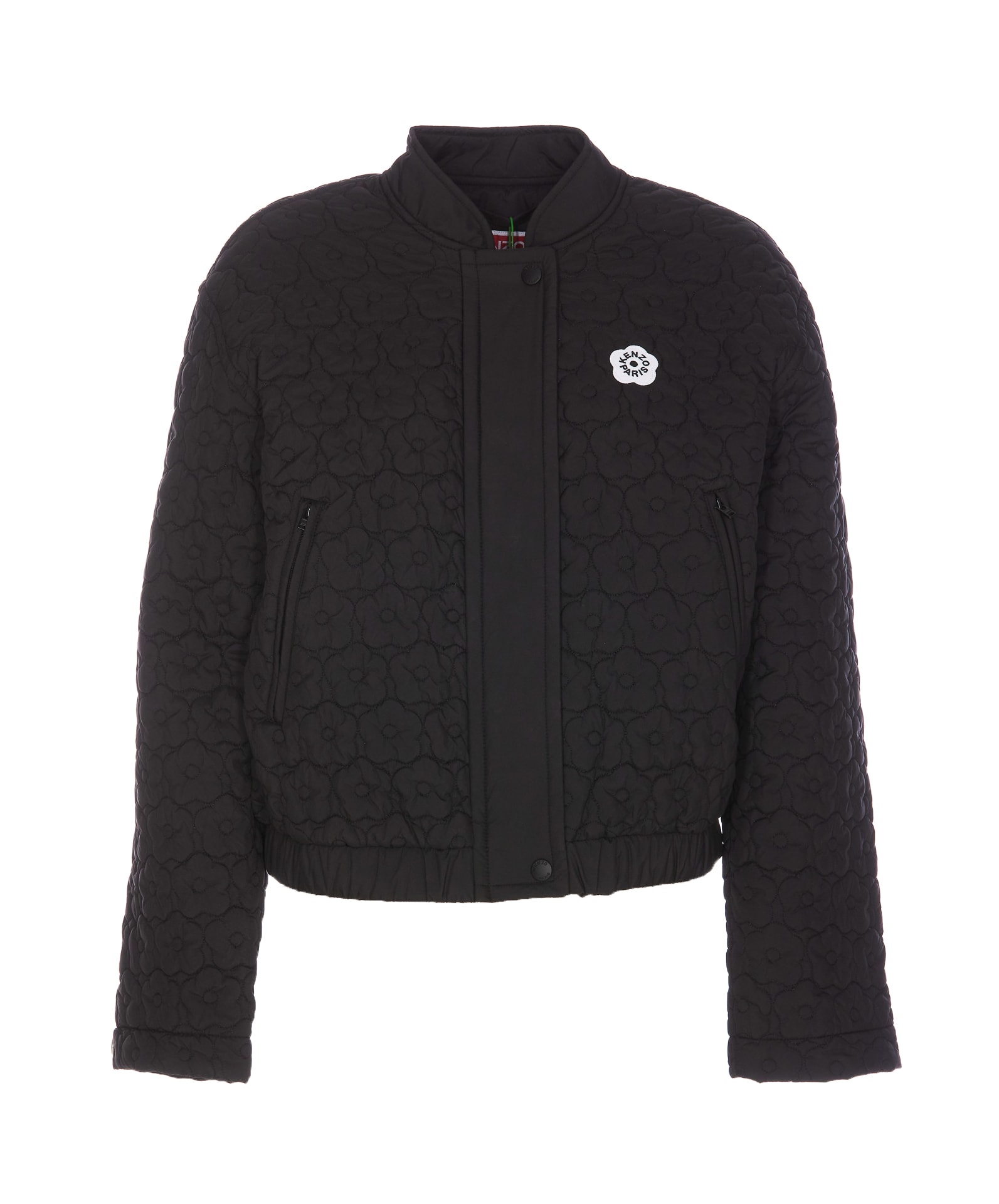 Shop Kenzo Boke 2.0 Quilted Jacket In Black