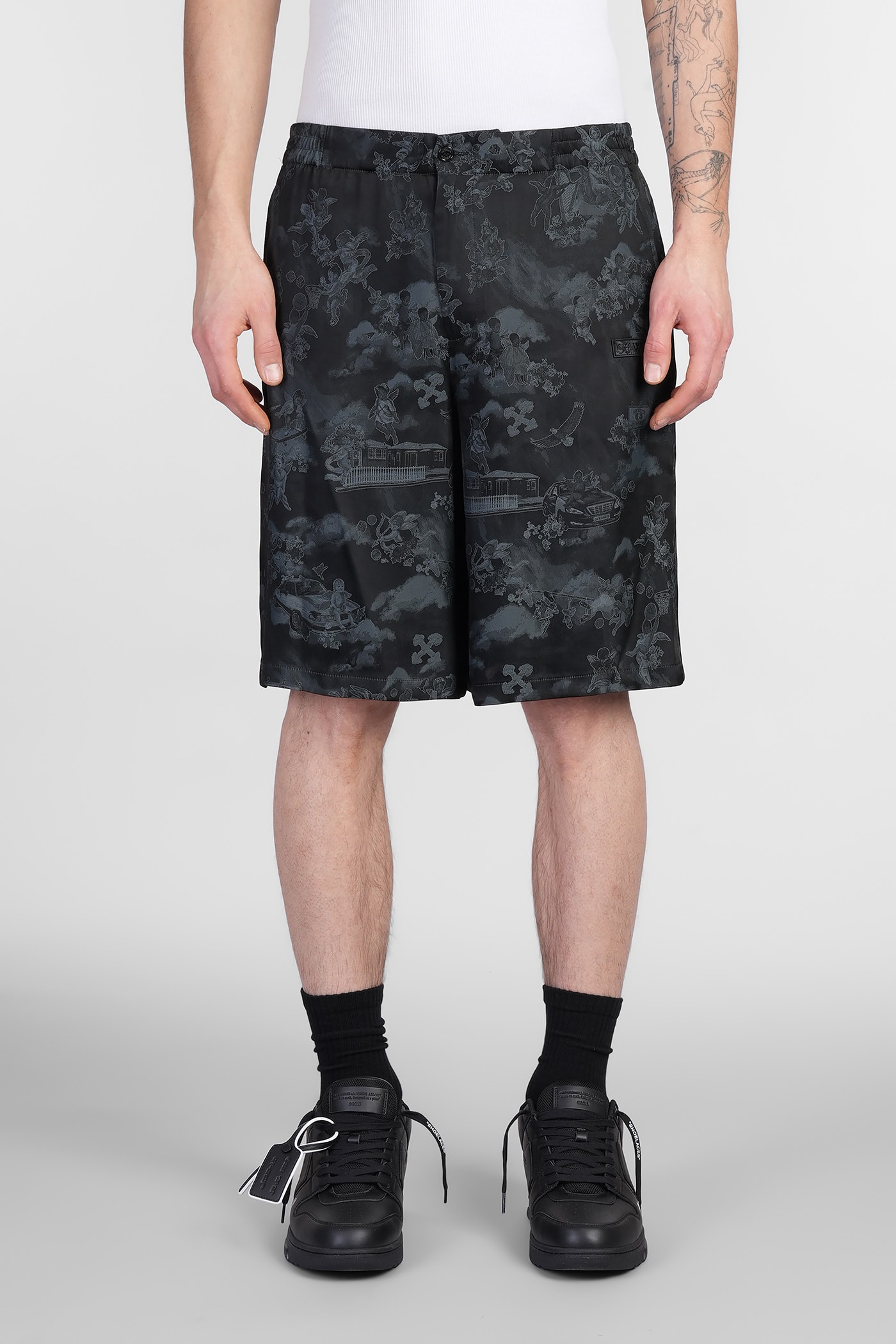 Shorts In Black Acetate