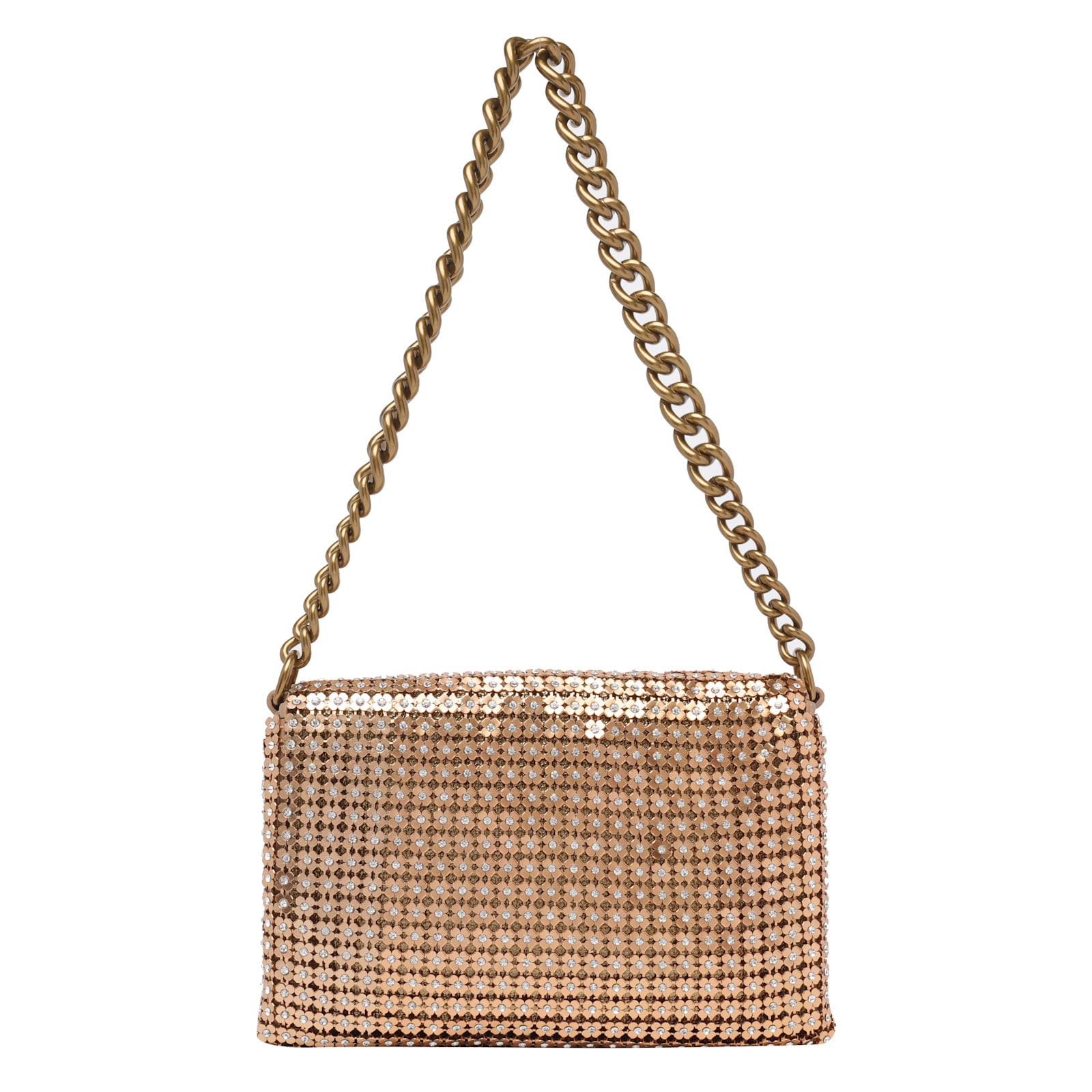 Kurt Geiger Mini Kensington Shoulder Bag In Gold