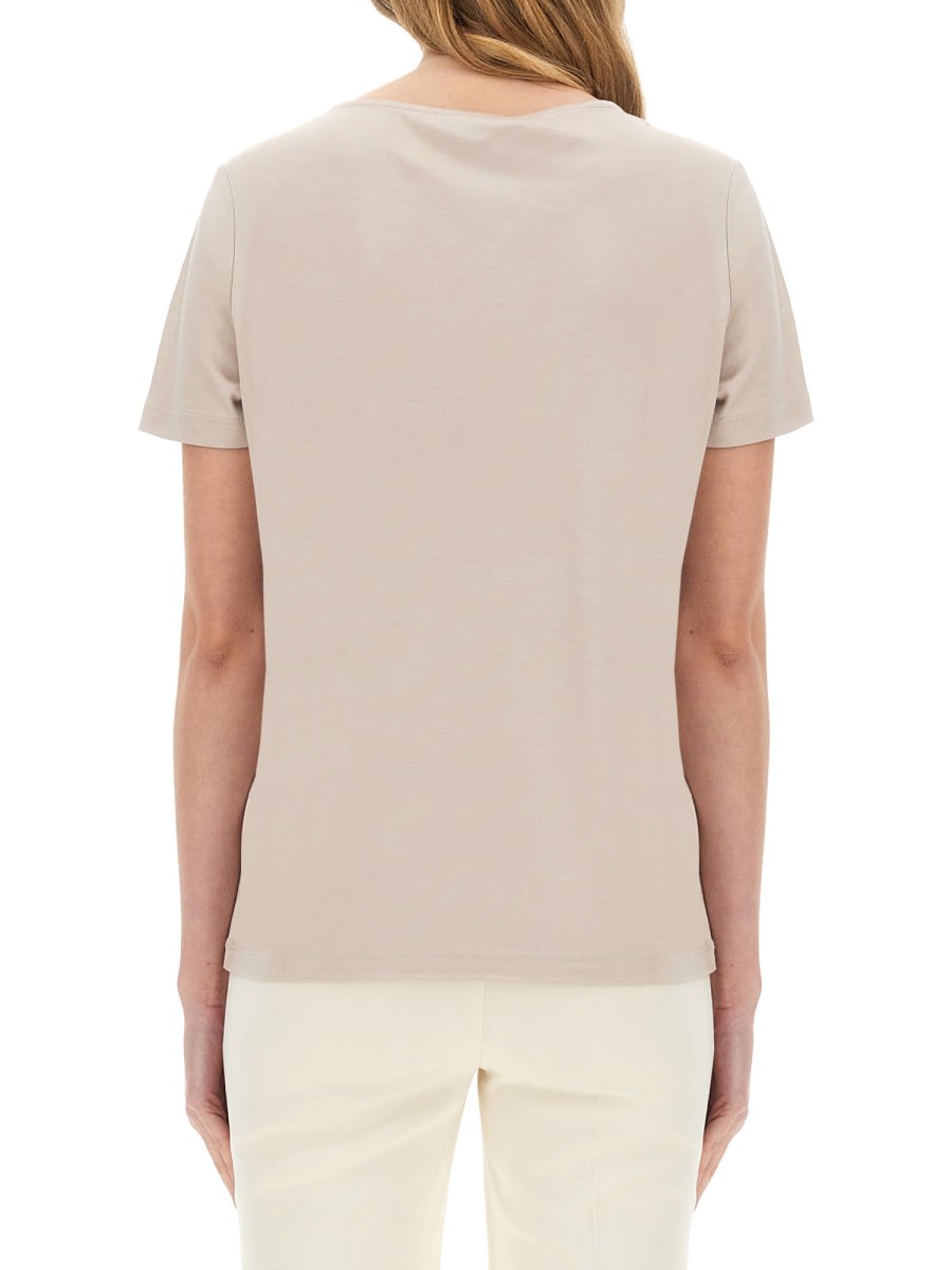 Fay Basic Round Neck Short Sleeve T-shirt