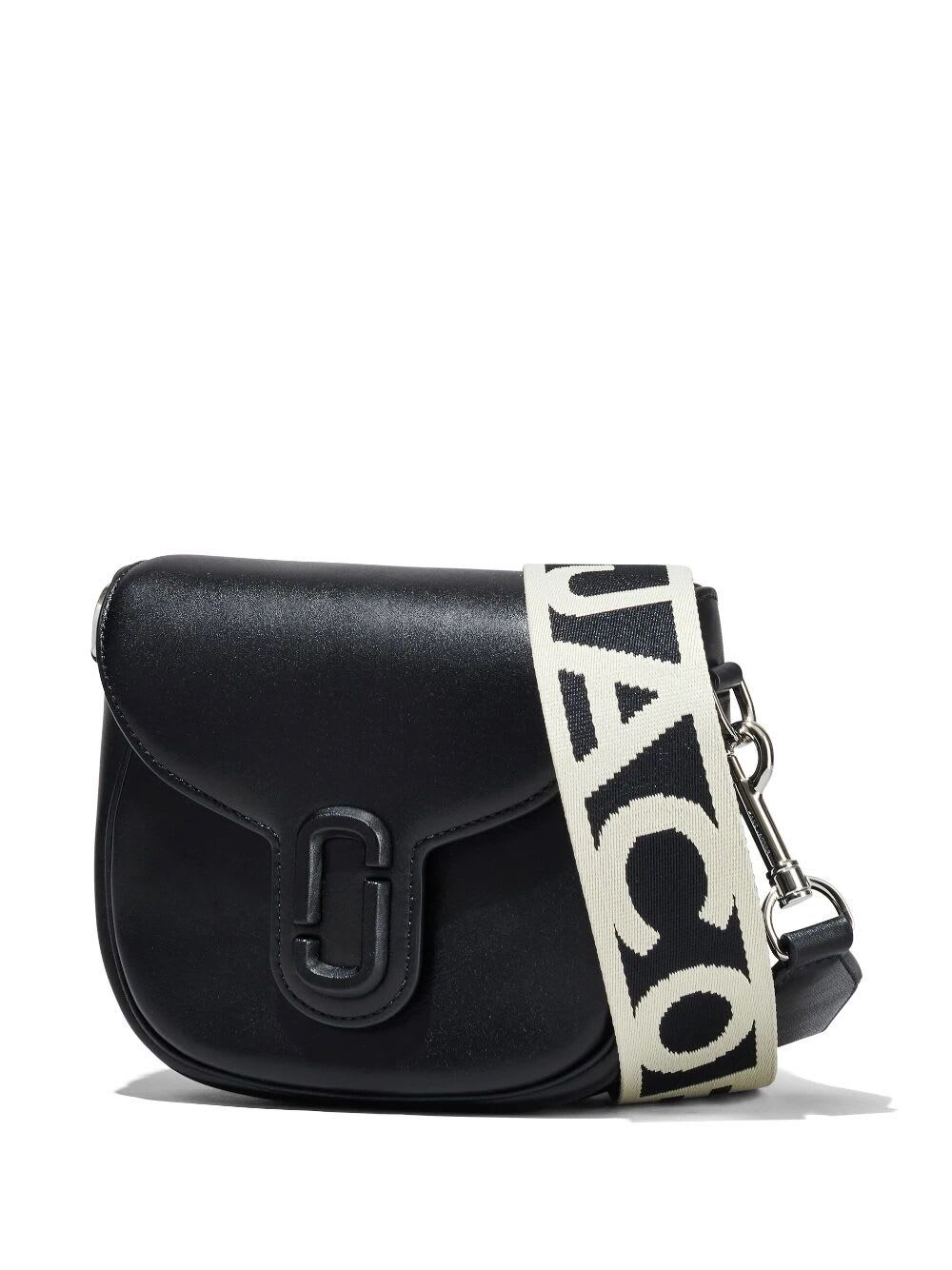 Shop Marc Jacobs The Small Saddle Bag In Black