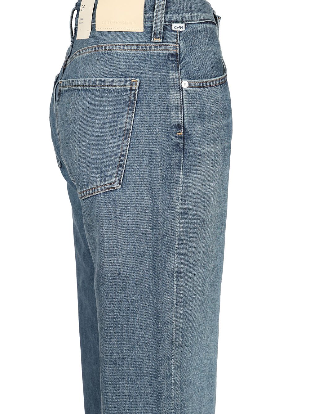 Citizen Of Humanity Jeans With Belt Loops In Blue