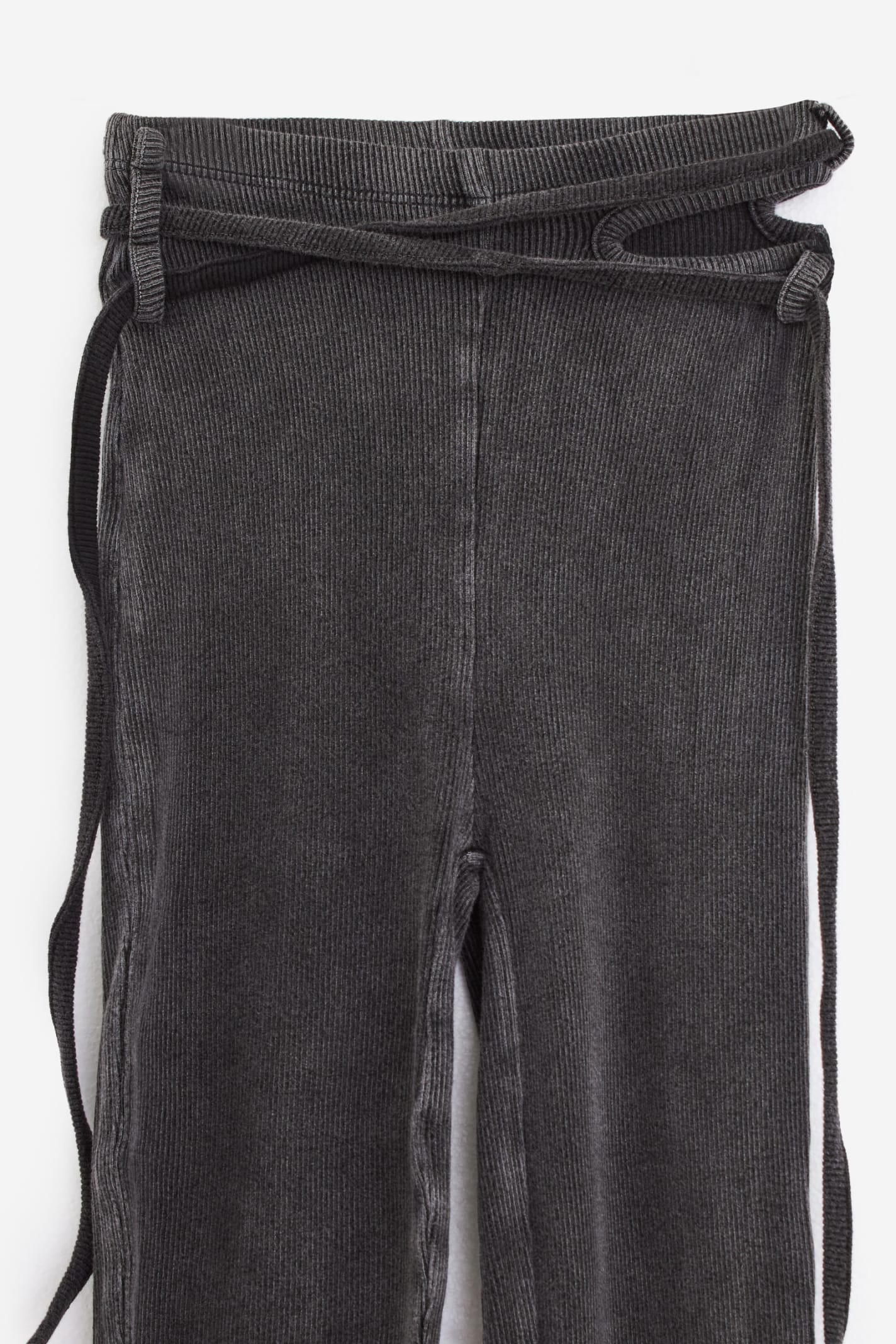 Shop Ottolinger Rib Lounge Pants Pants In Black
