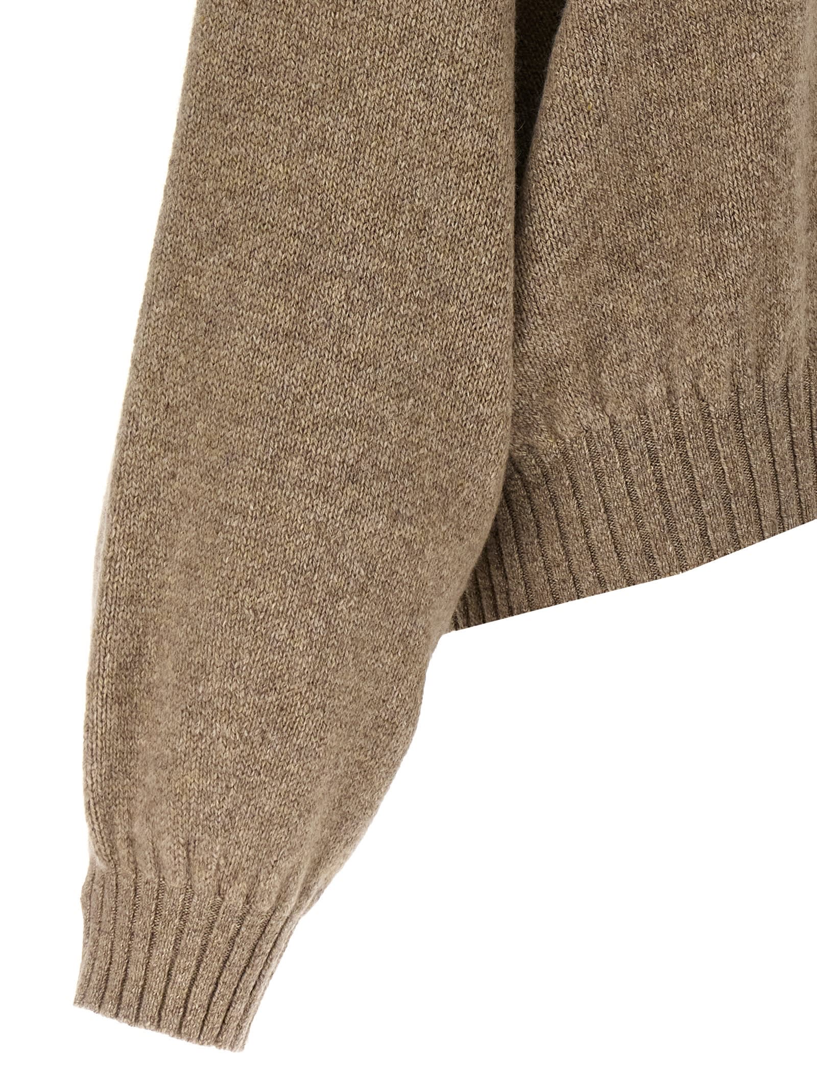 Shop Khaite Rene Sweater In Beige