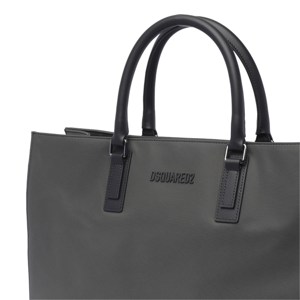 Shop Dsquared2 Urban Tote Bag In Grey