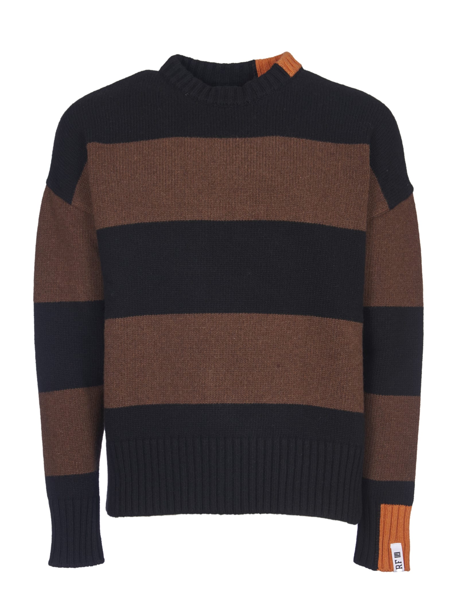Right For Striped Crewneck Sweater