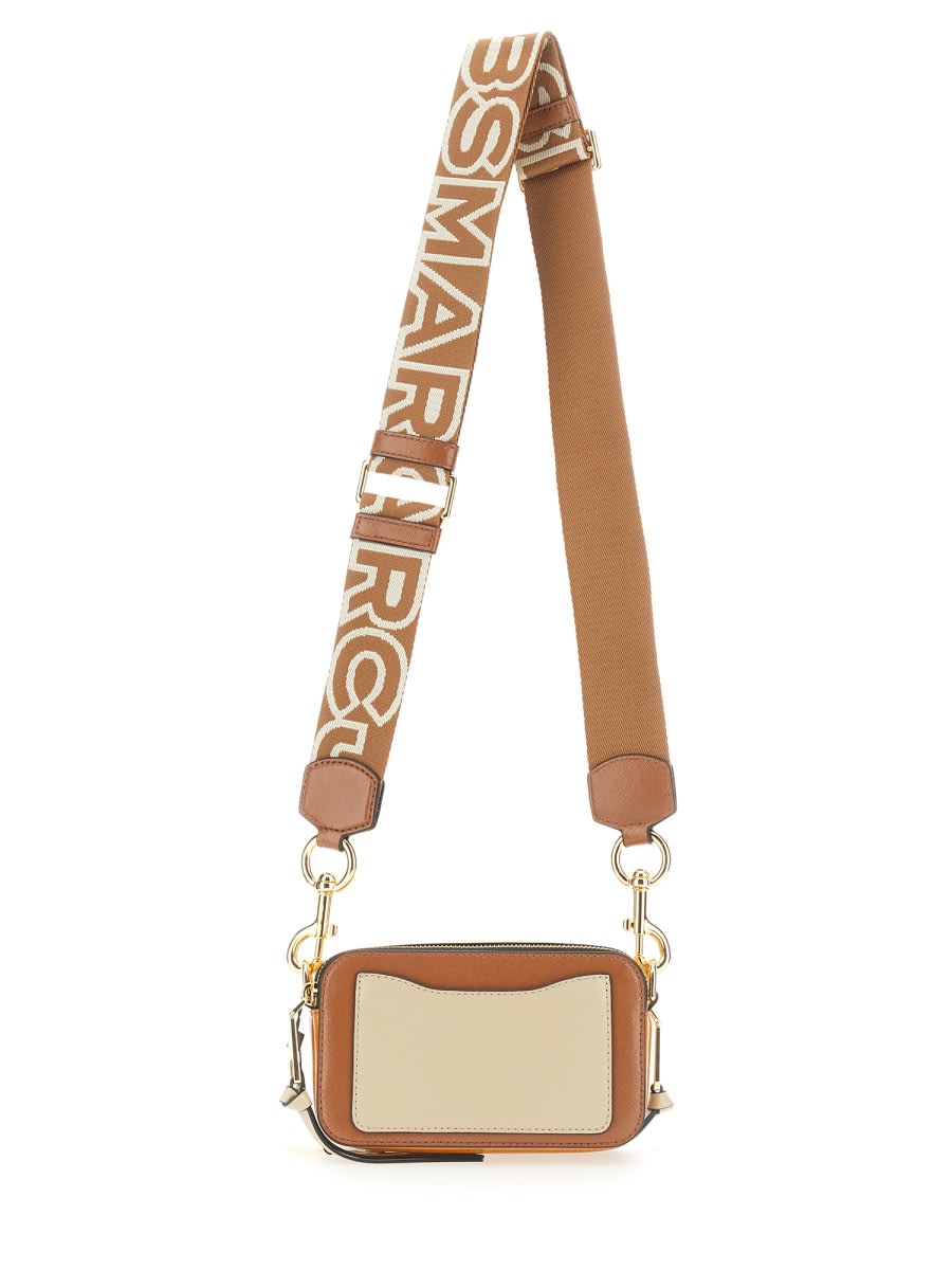 Shop Marc Jacobs The Snapshot Bag In Brown