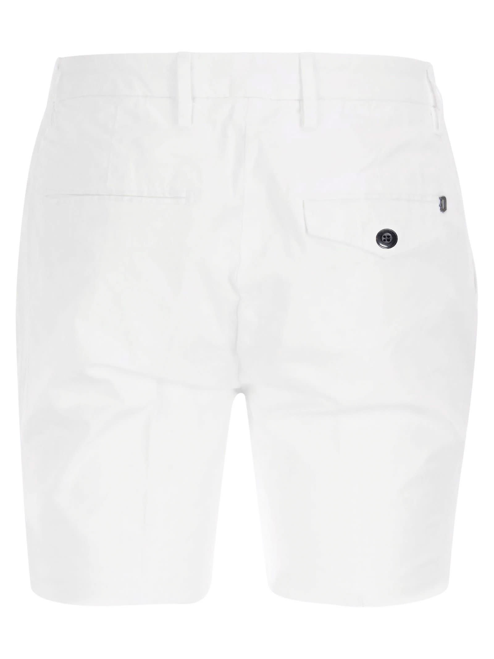 Shop Dondup Shorts White