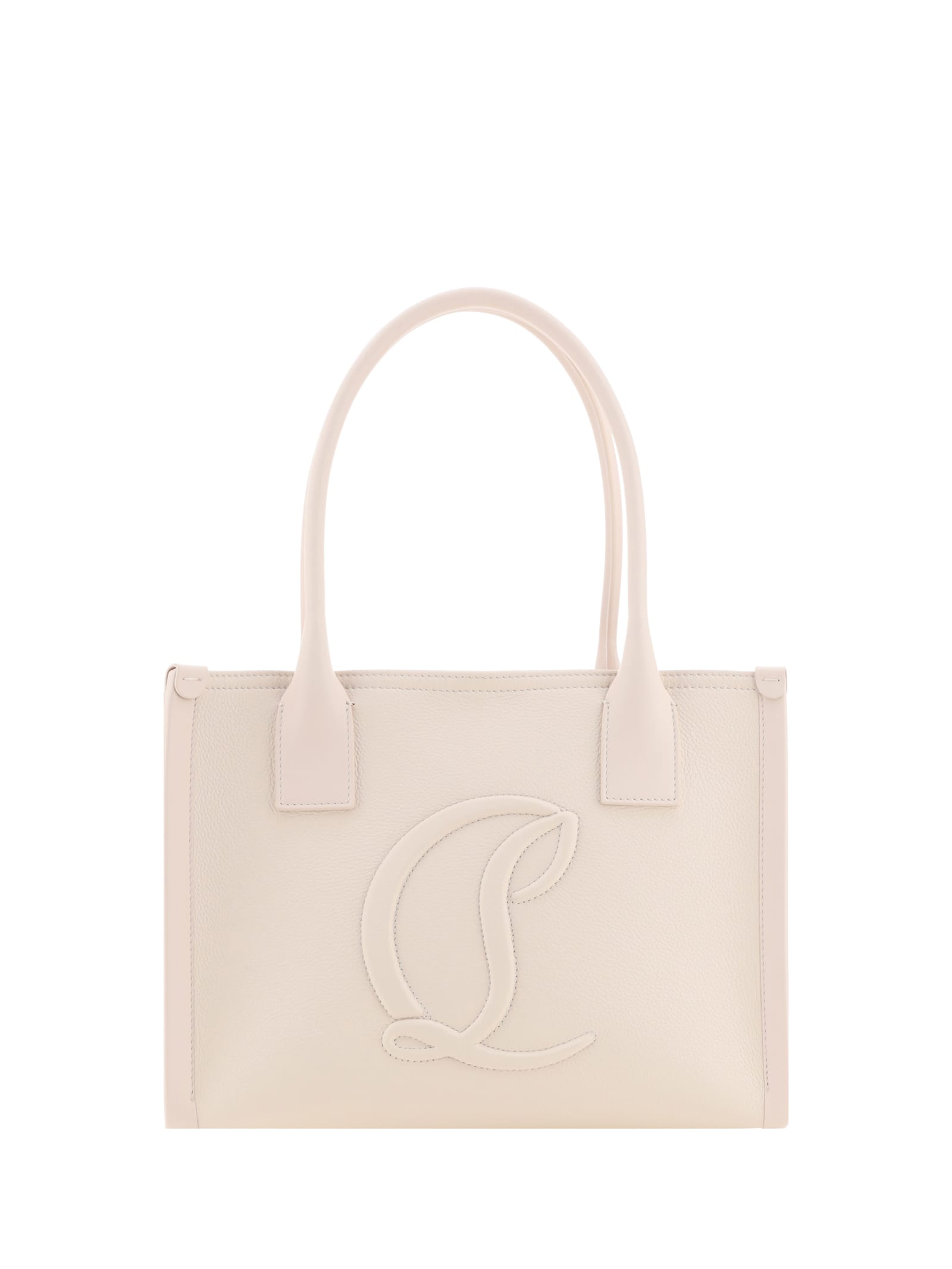 Shop Christian Louboutin By My Side Smallo Handbag In Leche/leche/leche