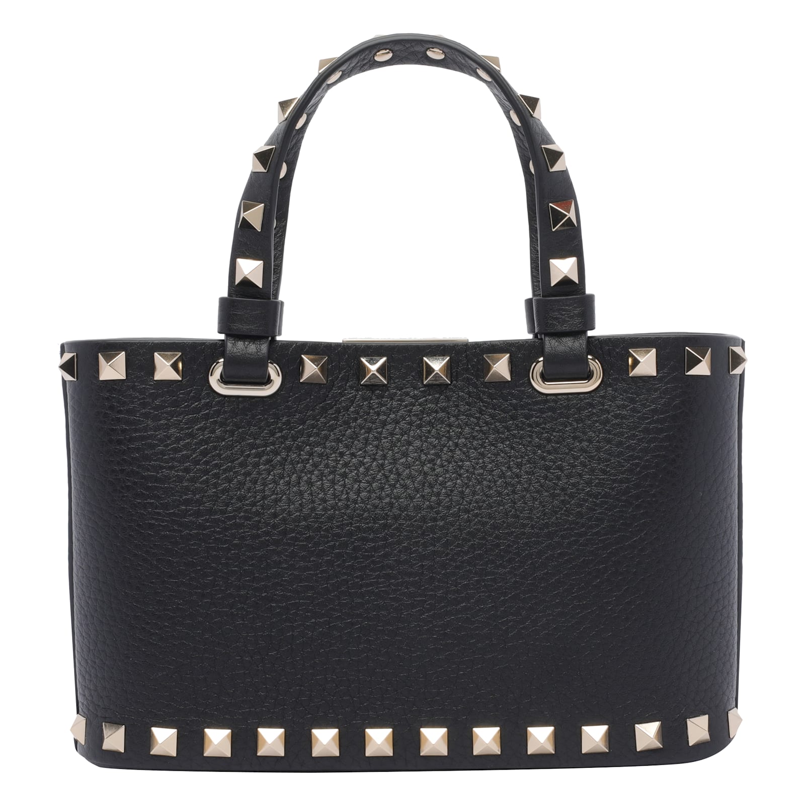 Valentino Rockstud Mini Tote Bag With Chain Strap
