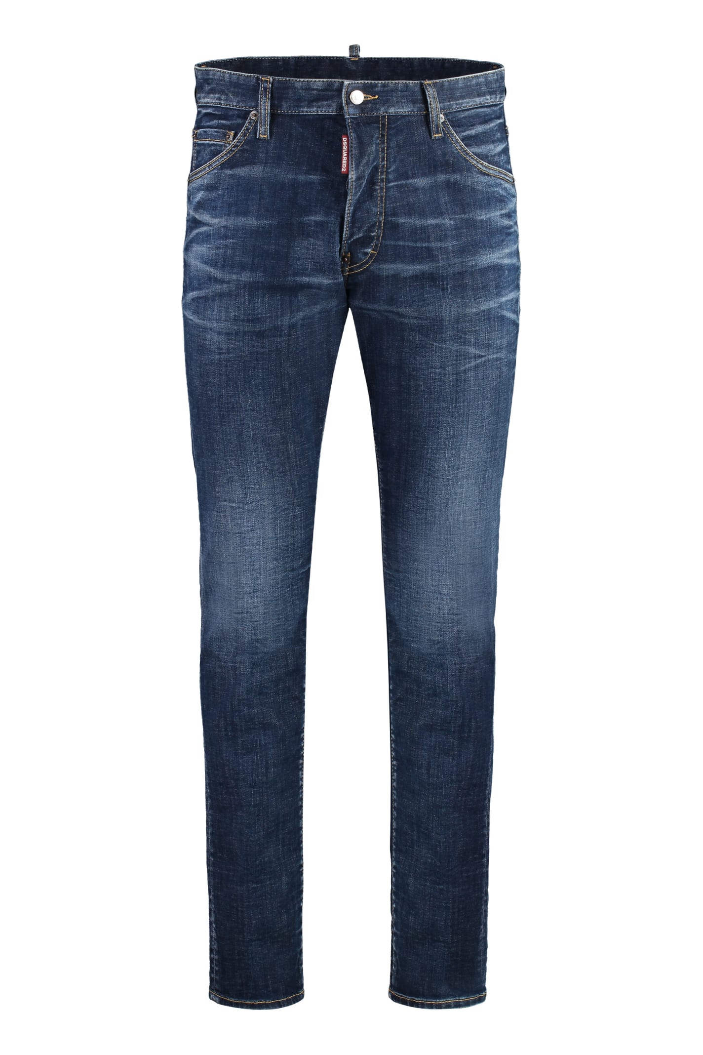 Shop Dsquared2 Cool-guy Jeans In Navy Blue