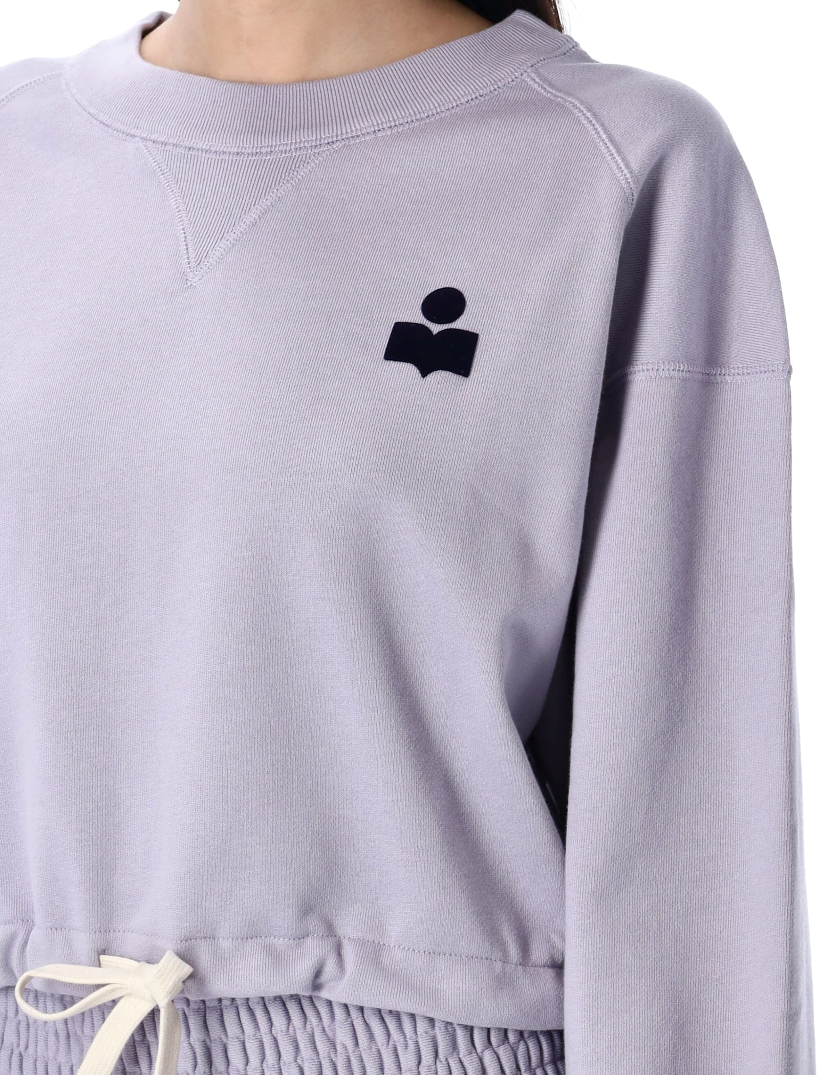 Isabel Marant Étoile Marant Etoile Women Margo Cotton Sweatshirt In Lillac
