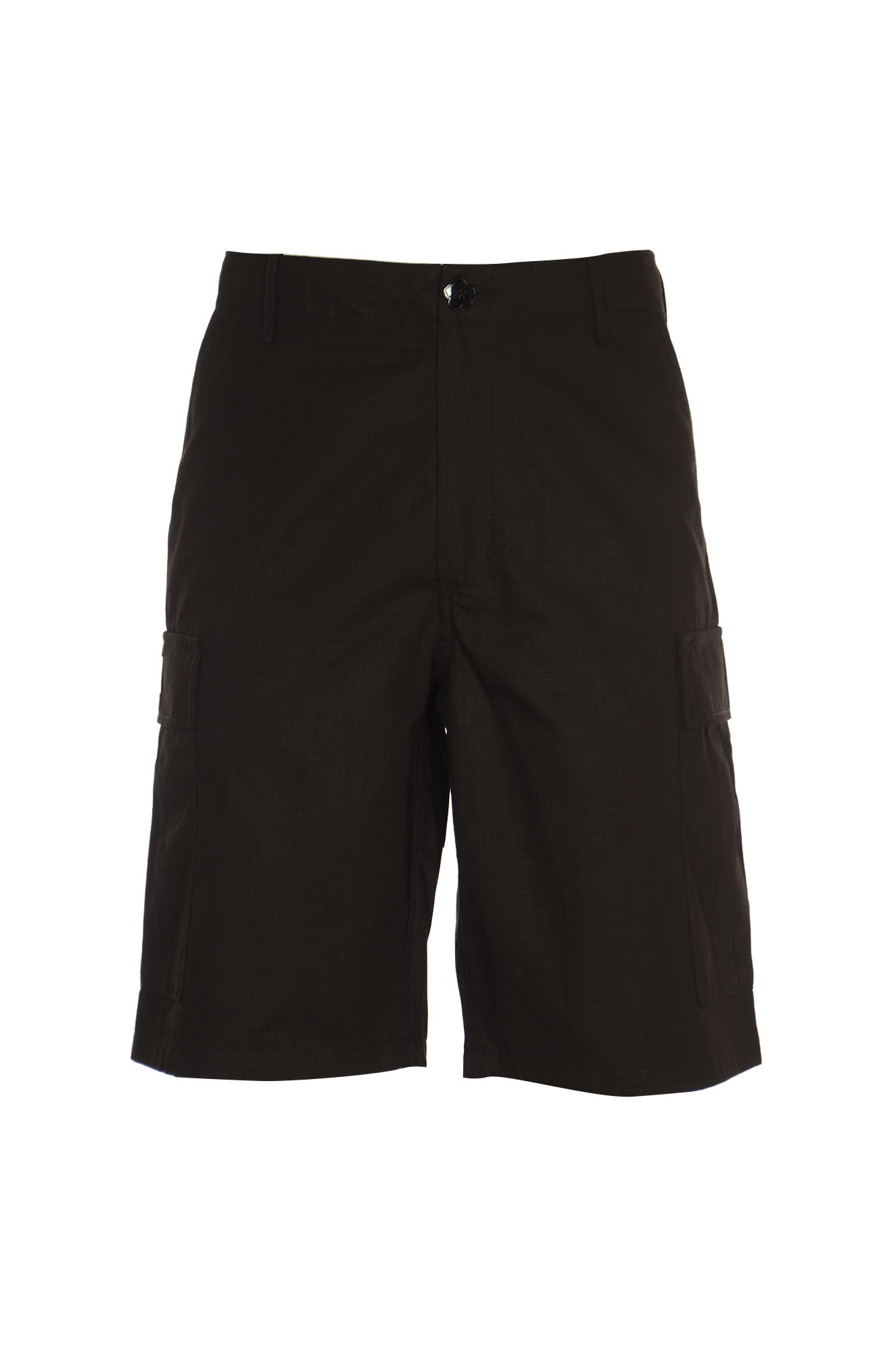 Shop Kenzo Cargo Workwear Shorts In Black