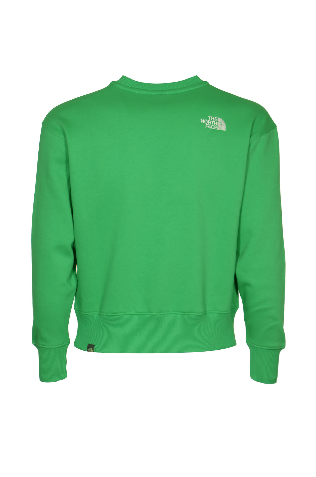 Shop The North Face Essential Crewneck Sweatshirt In Optic Emerald