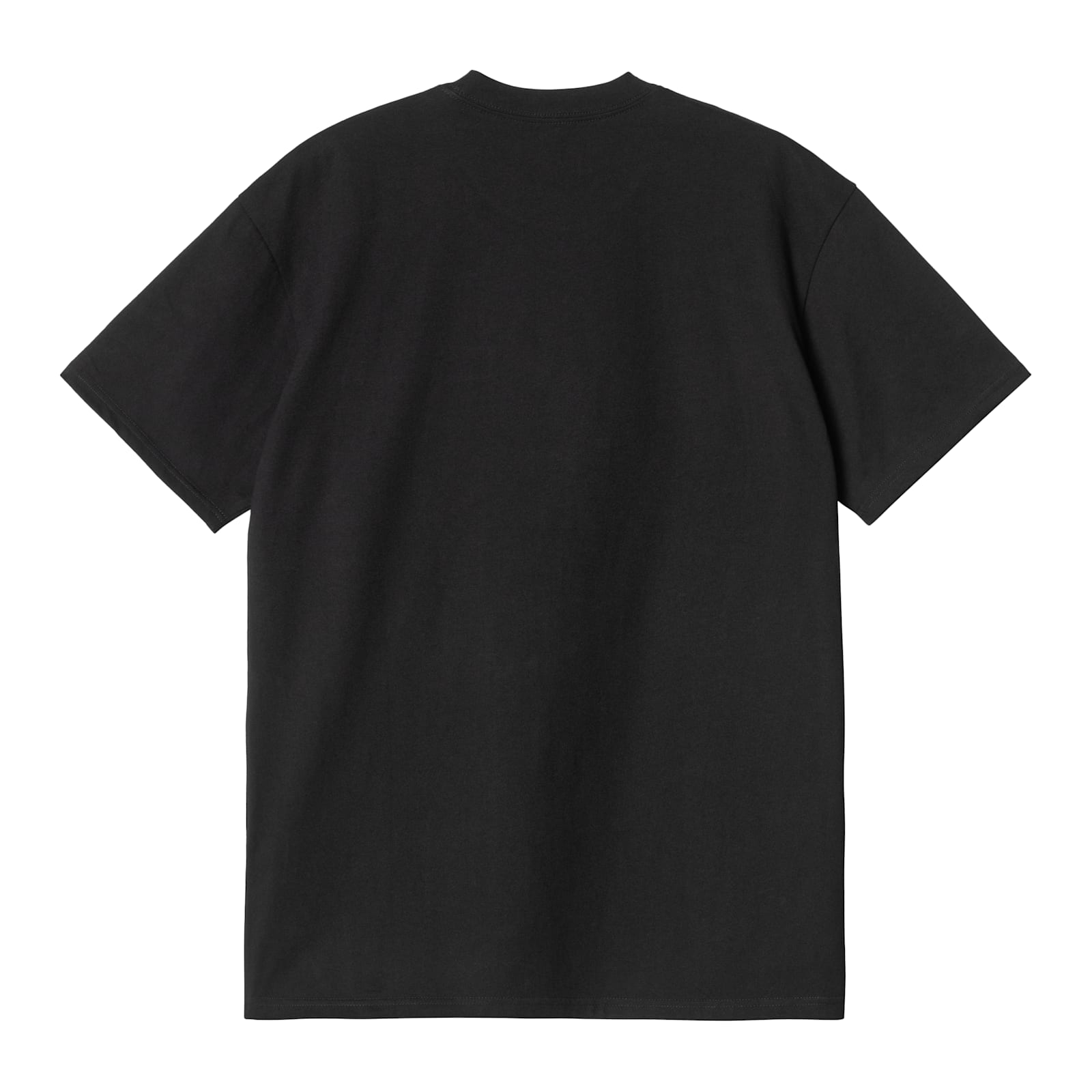 Carhartt Work In Progress Pocket Heart Organic Cotton T-shirt In Black