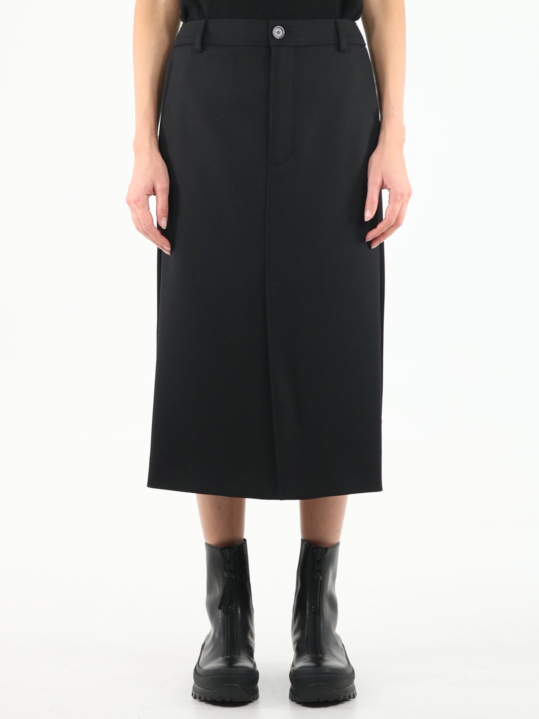 Balenciaga Front Panel Skirt