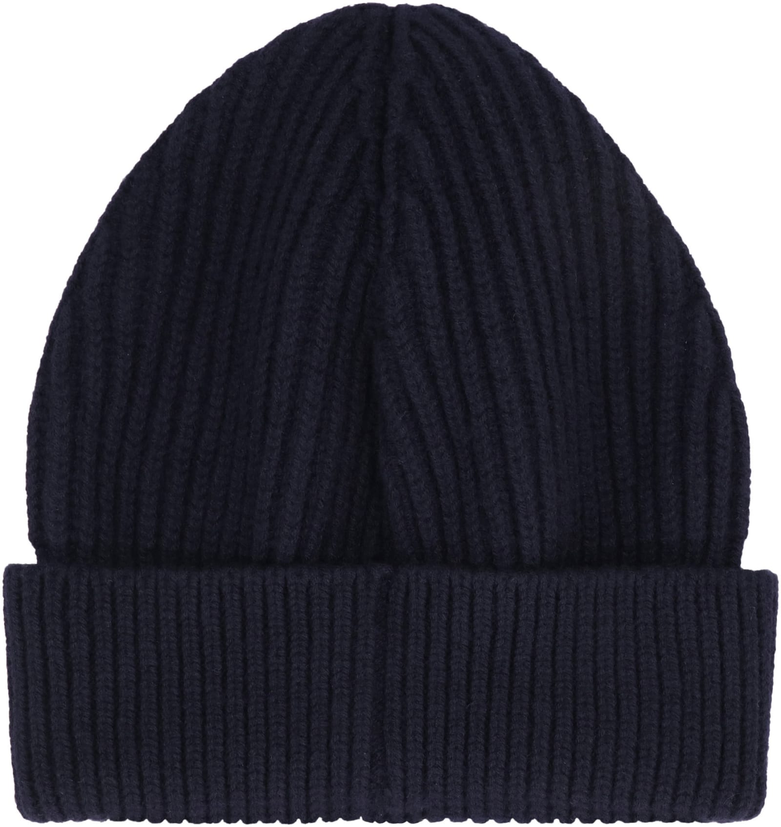 Shop Dolce & Gabbana Wool And Cashmere Hat In Blue