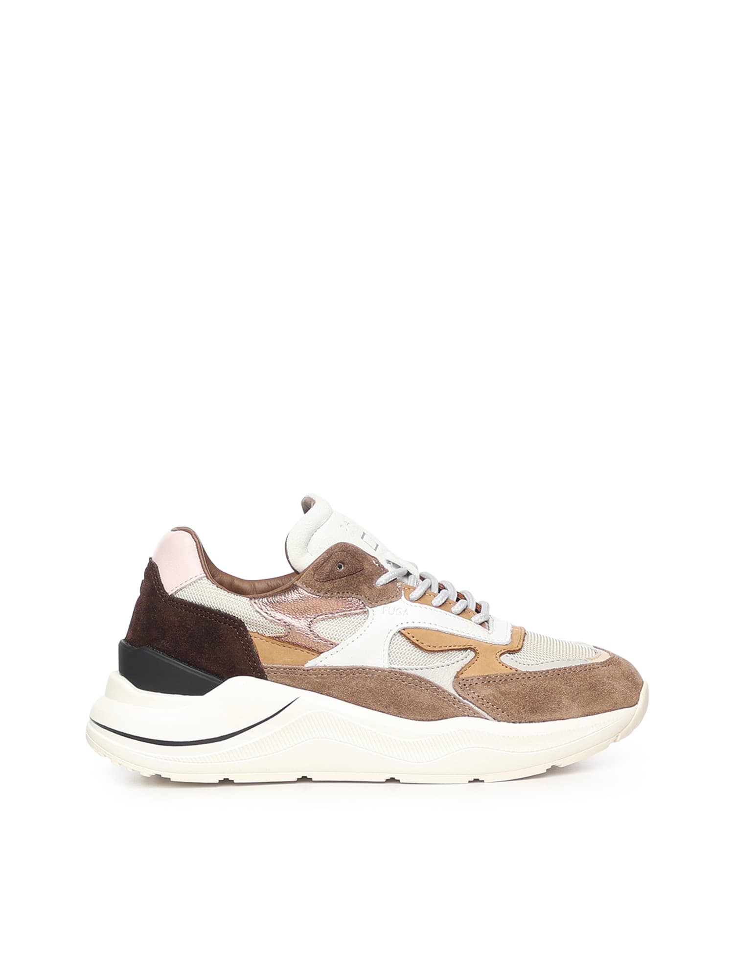 Date Fuga Dragon Sneakers In Nude