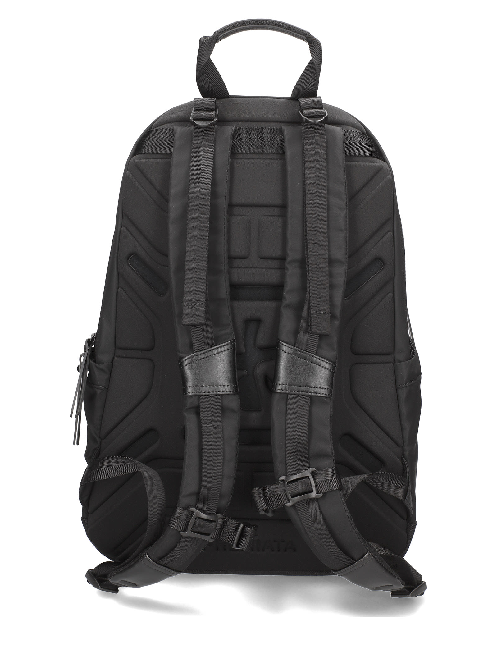 Shop Premiata Black Nylon Backpack