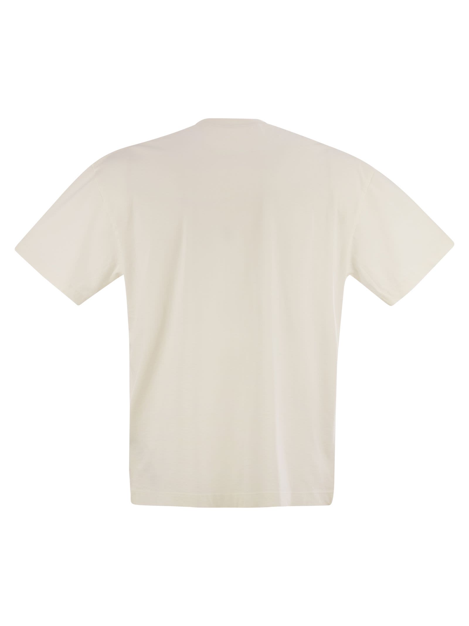 C.p. Company Cotton Jersey T-shirt With Graphics