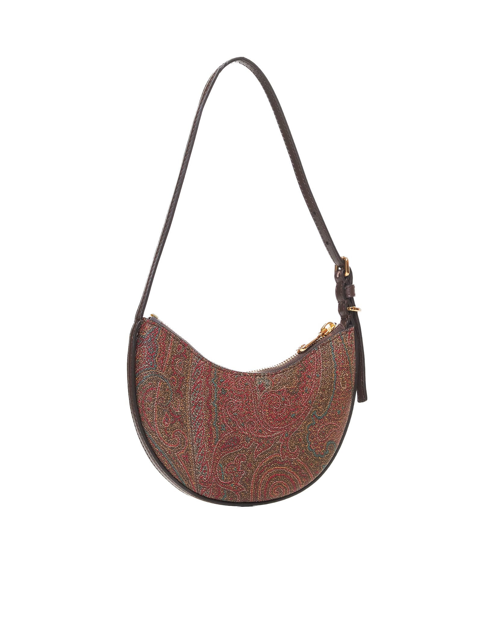 Shop Etro Shoulder Bag In Marrone 2