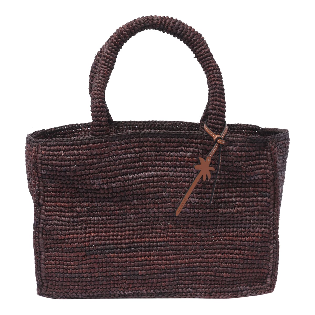 Shop Manebi Small Sunset Handbag In Brown