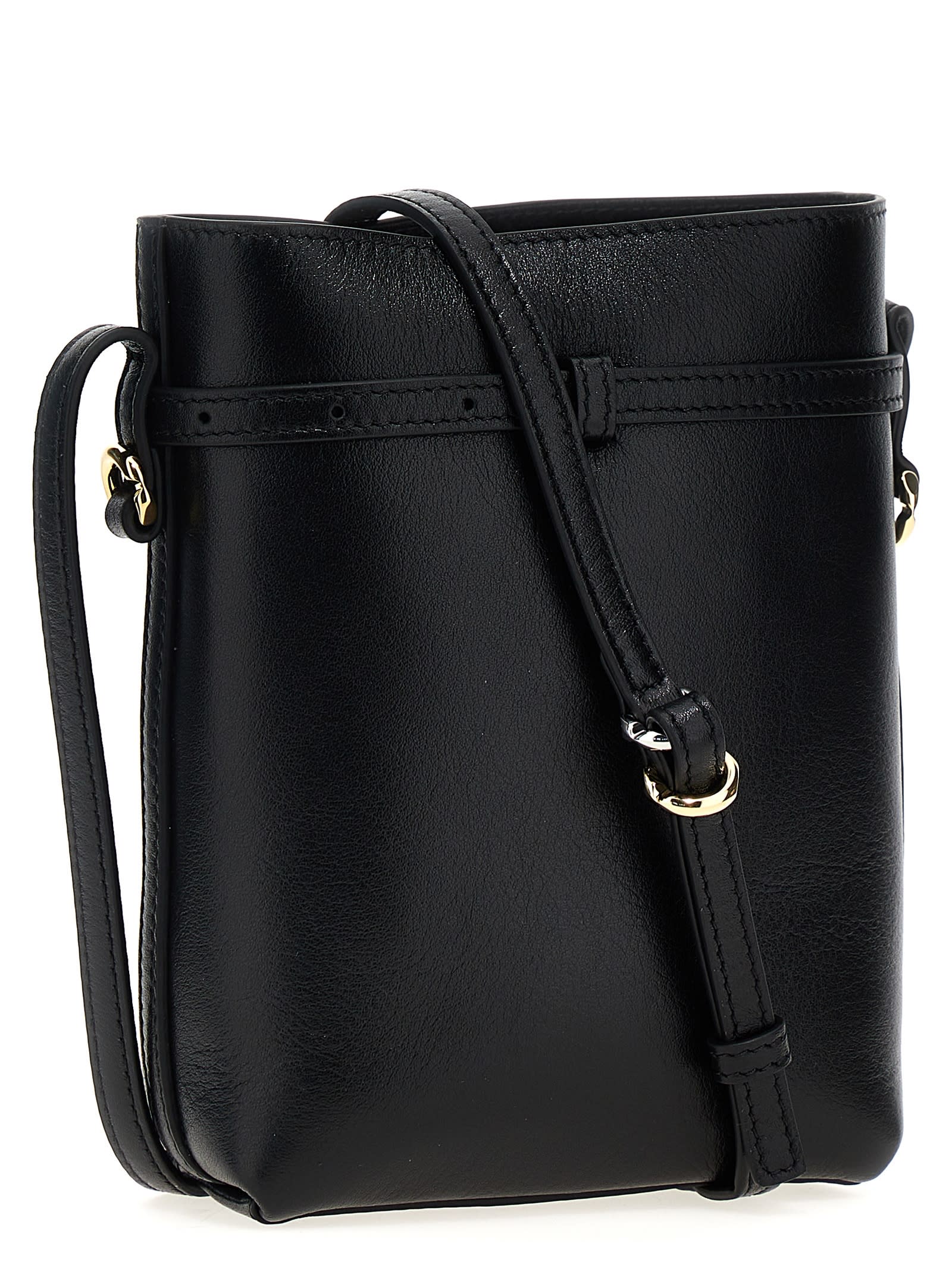 Shop Givenchy Voyou Crossbody Bag In Black