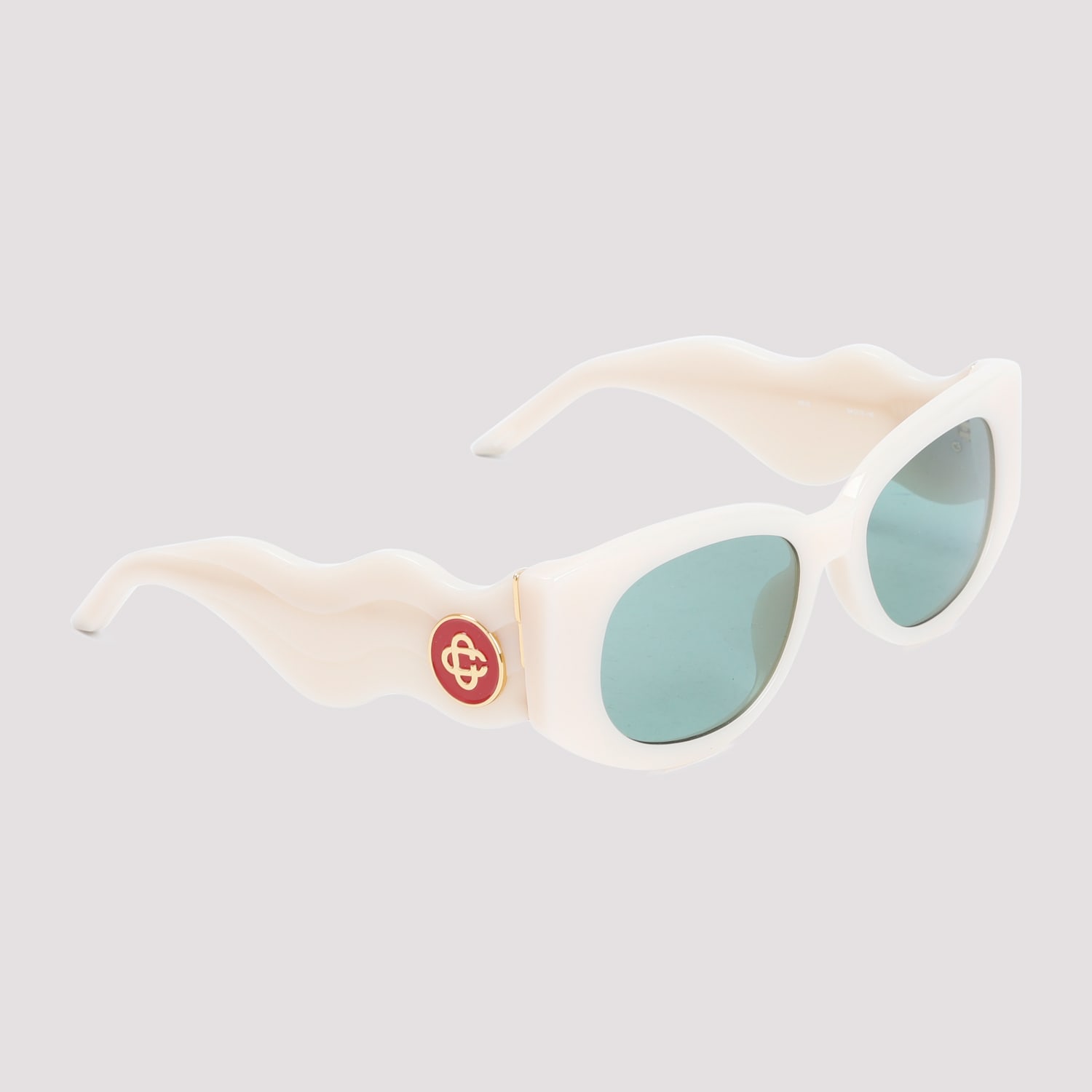 Casablanca The Memphis Rectangular-frame Sunglasses In White