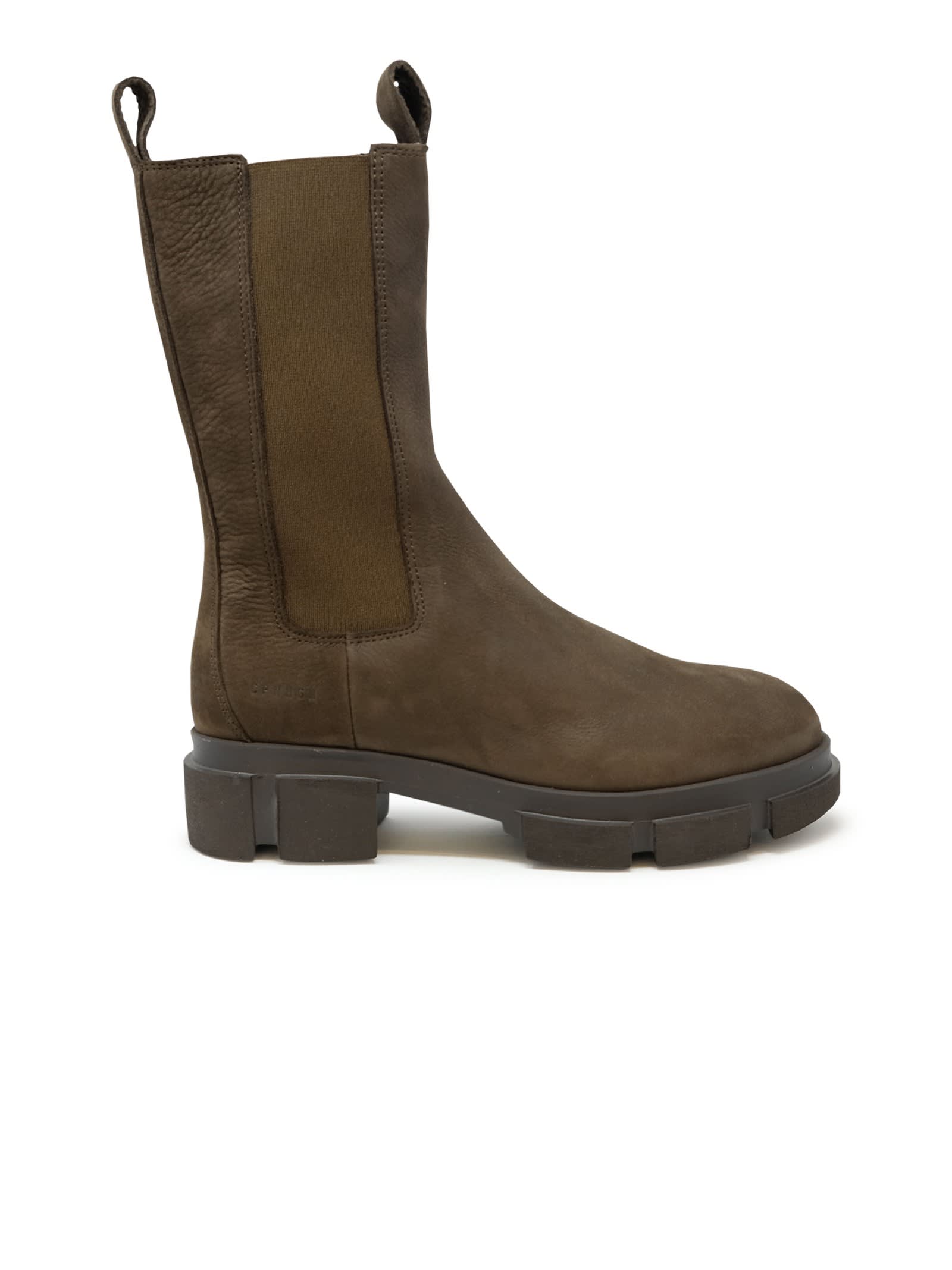 Copenhagen Nabuc Chelsea Boots In Brown