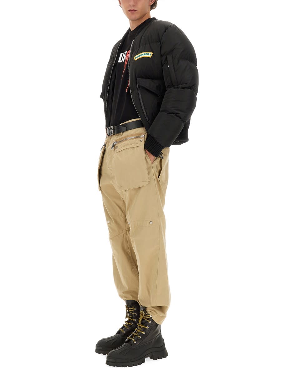 Dsquared2 Cargo Pants In Brown