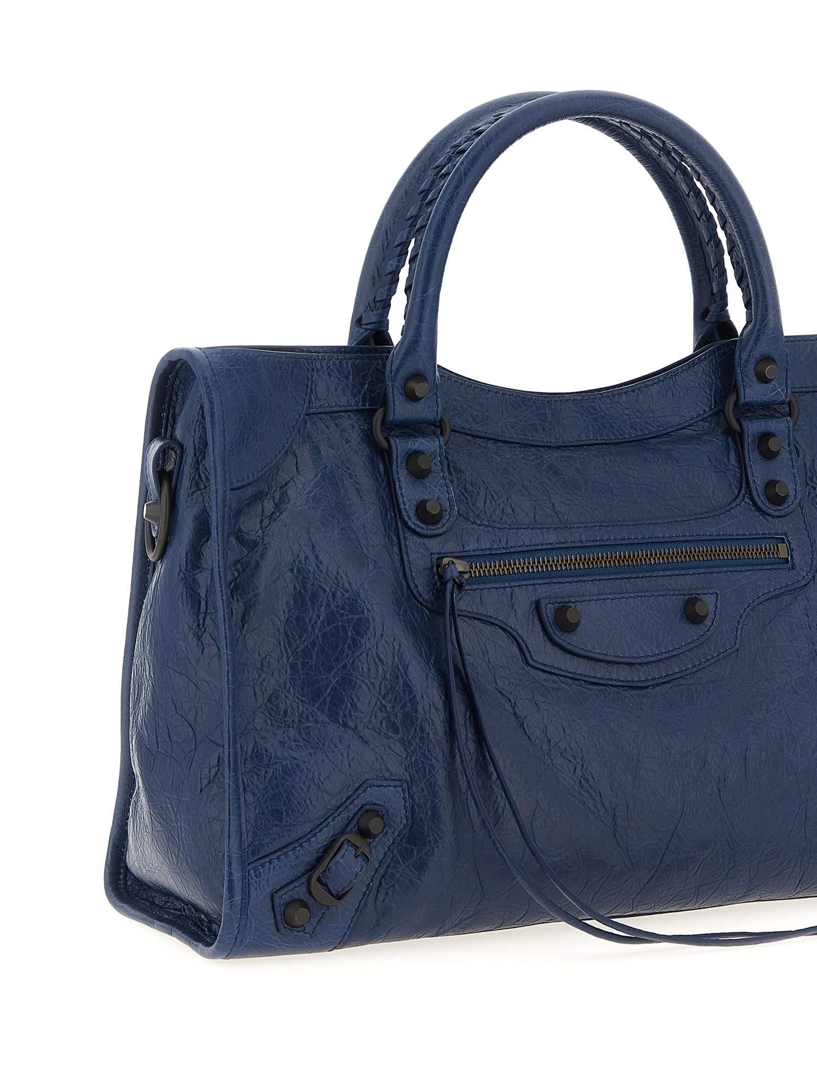 Balenciaga Le City Bag M Handbag In Blue