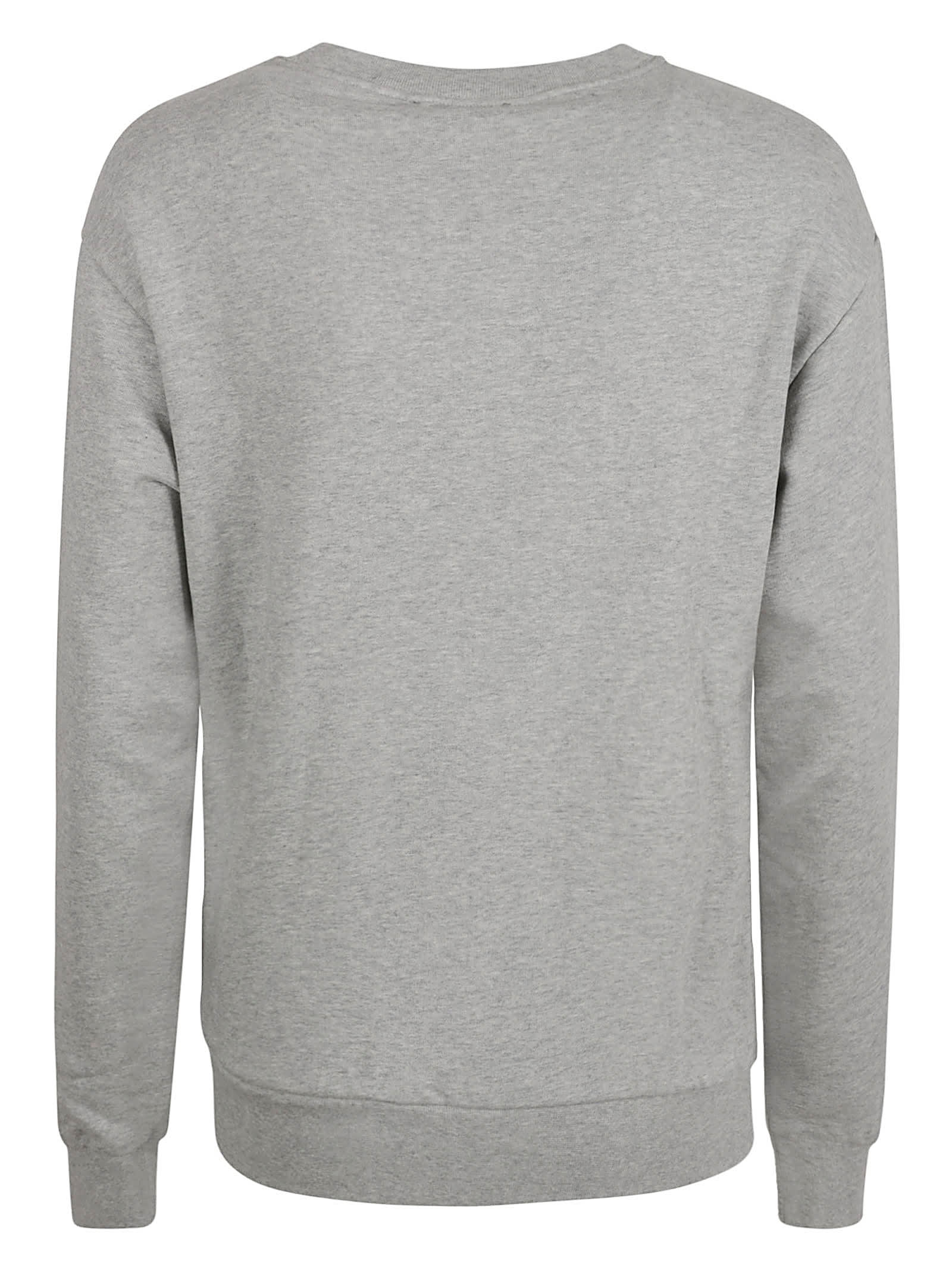 Shop Apc Leon Sweatshirt In Heather Grey